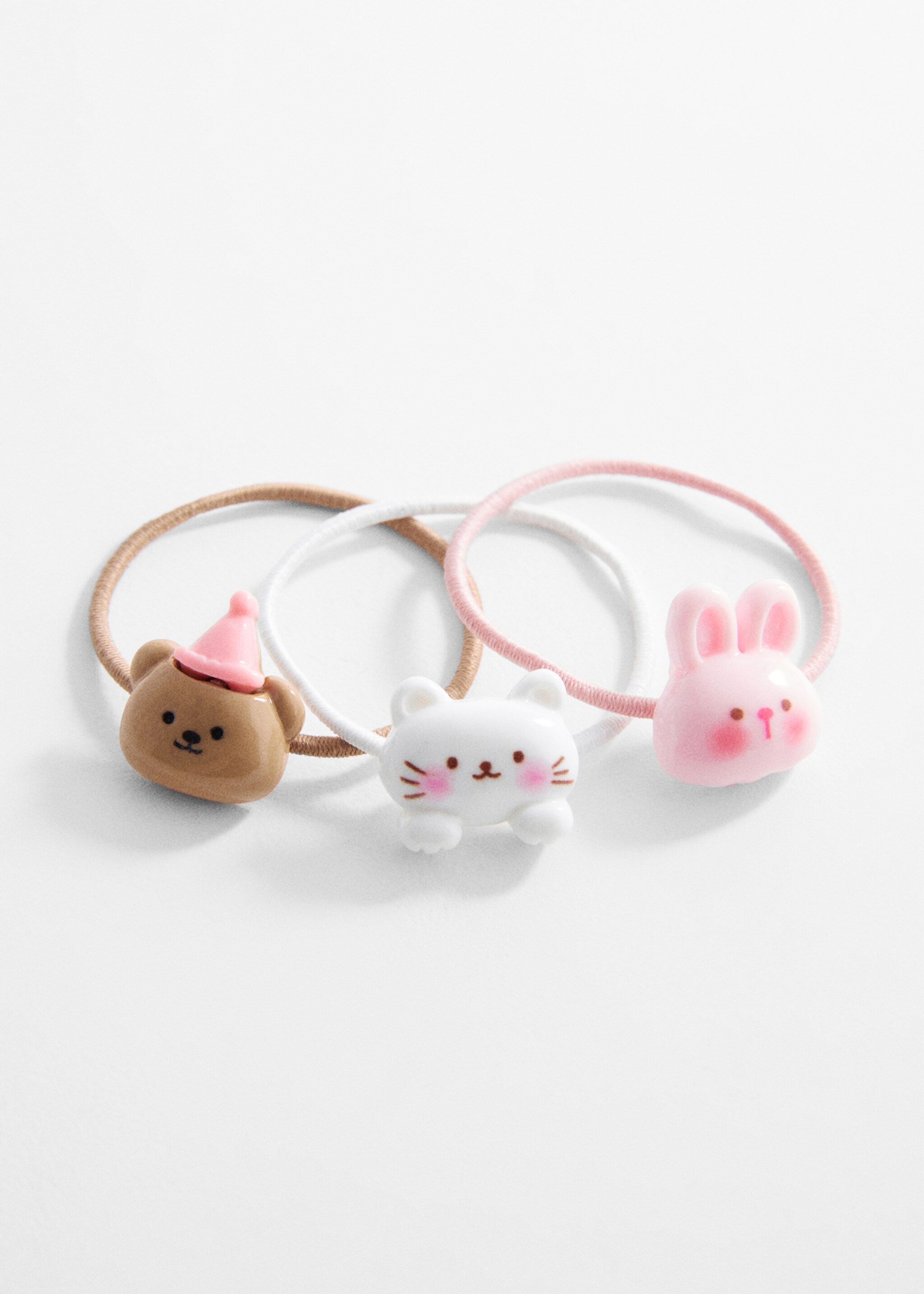 Pack Haargummis und -clips - Mittlere Ansicht