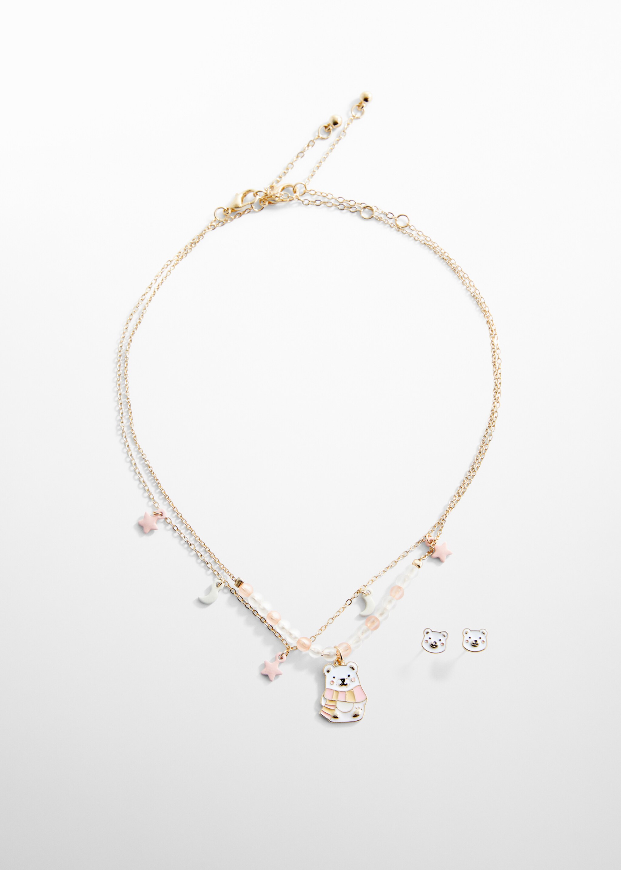 Ensemble colliers et boucles d'oreilles - Article sans modèle