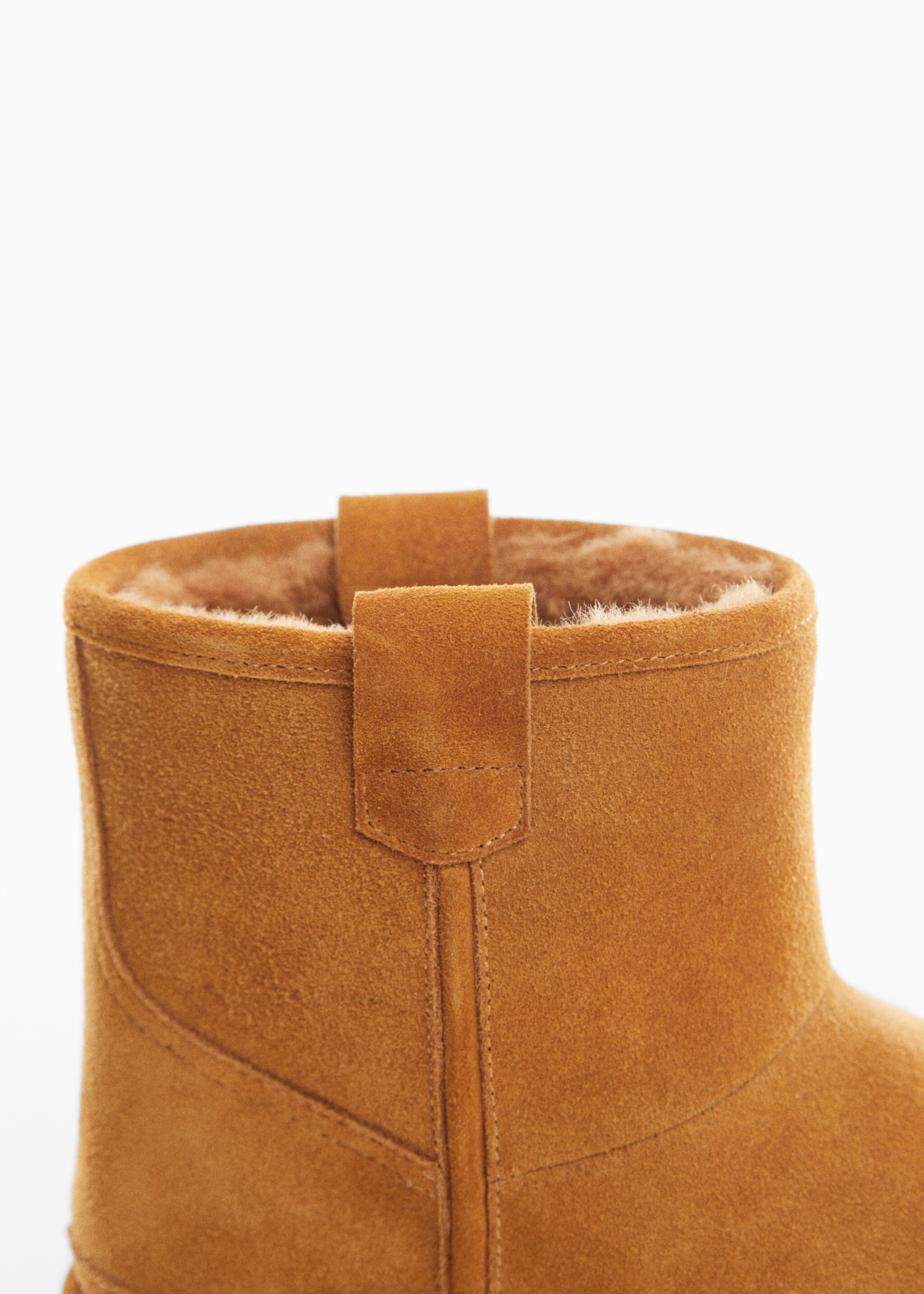 Lederstiefelette mit Plüschinnenseite - Detail des Artikels 2