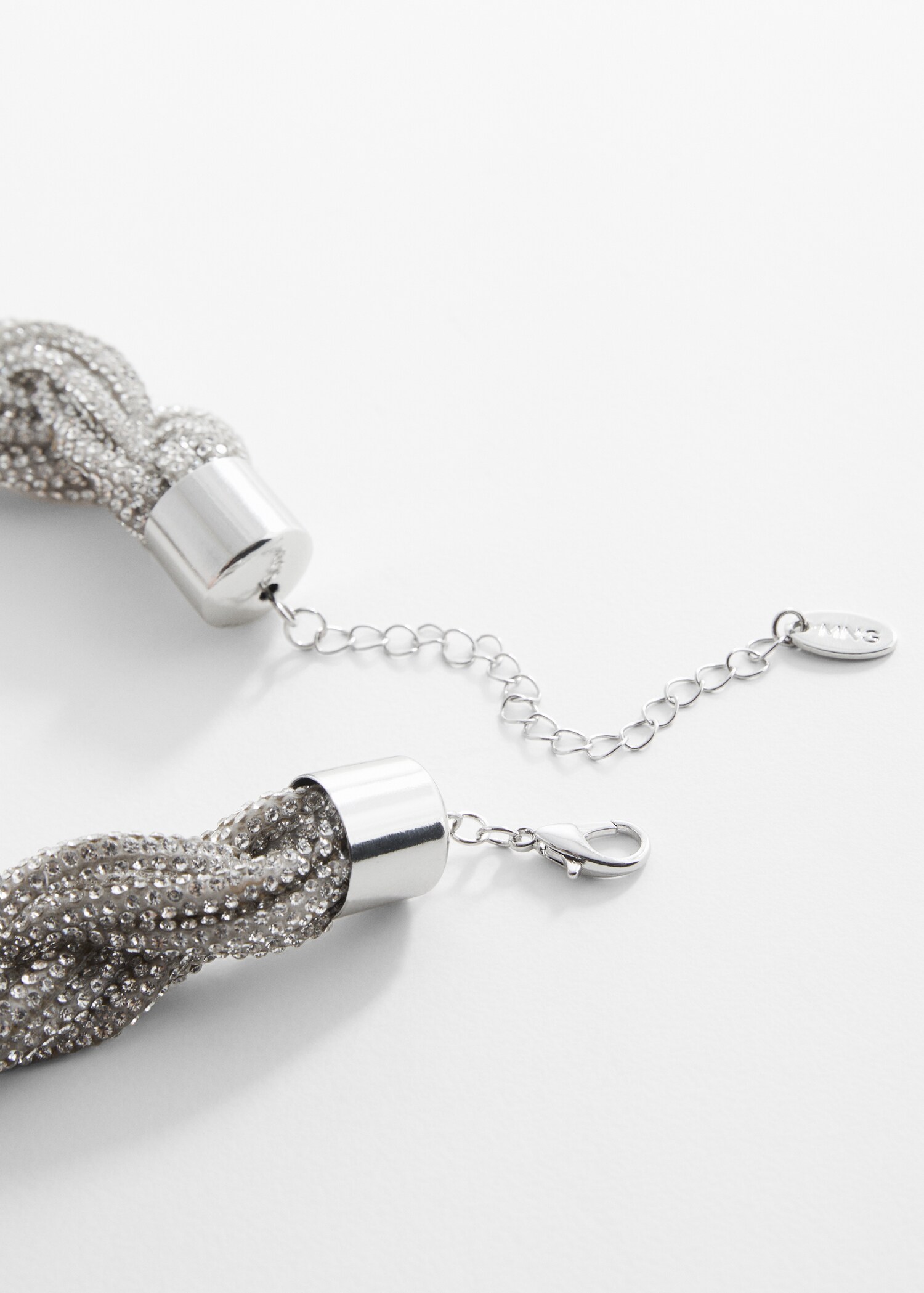 Collana intrecciata strass - Dettaglio dell'articolo 1