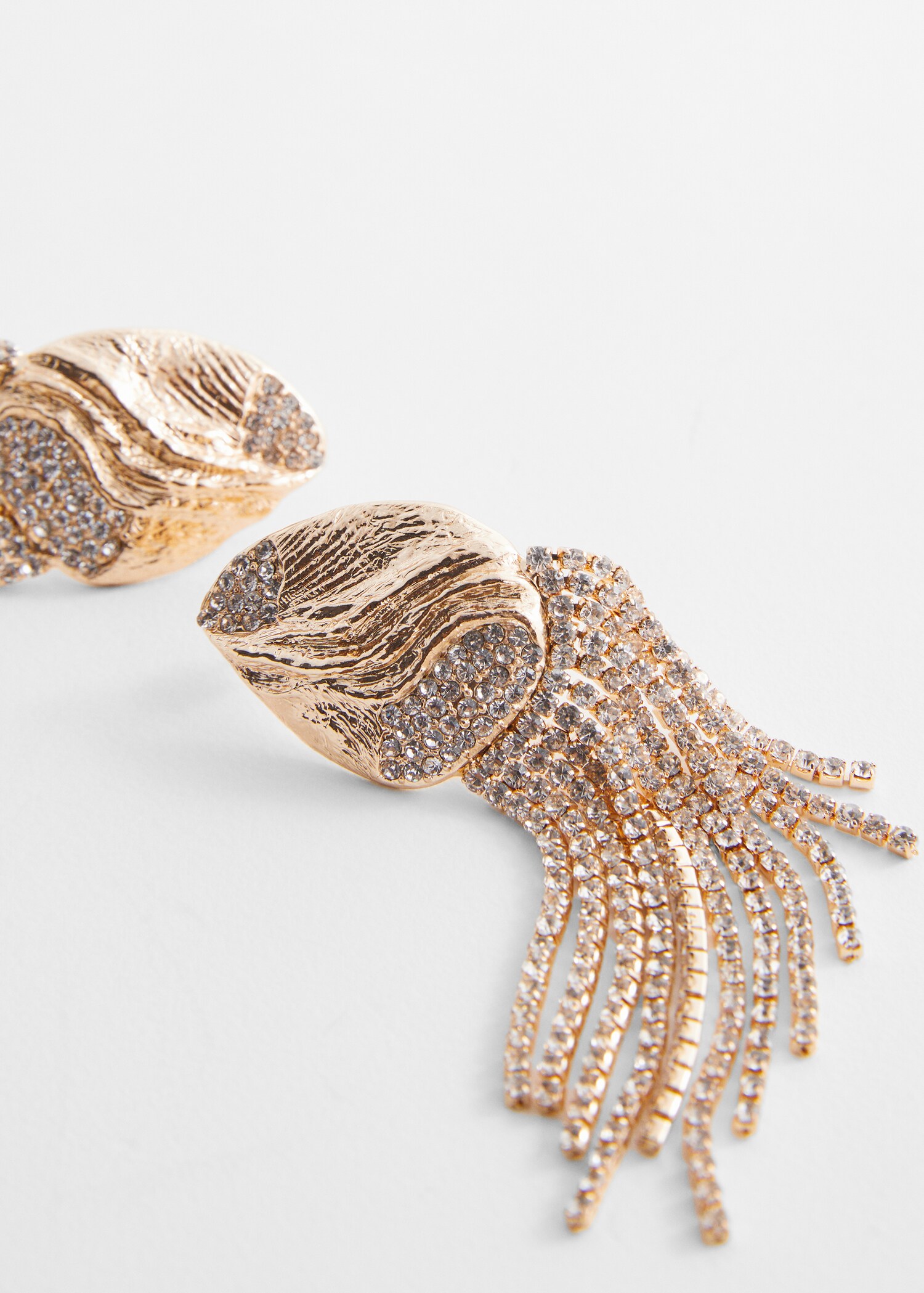 Crystal waterfall earrings - Details of the article 1
