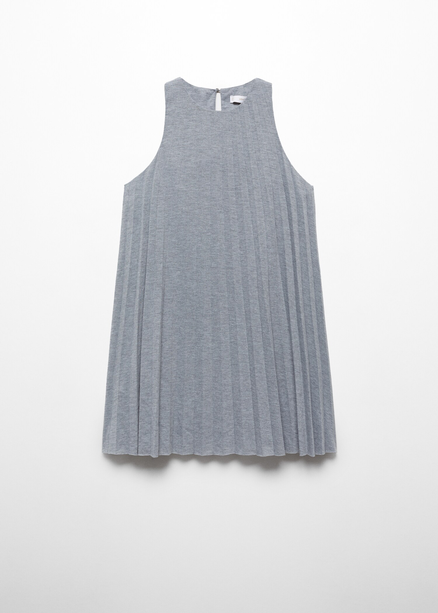 Pleated short dress - Article without model
