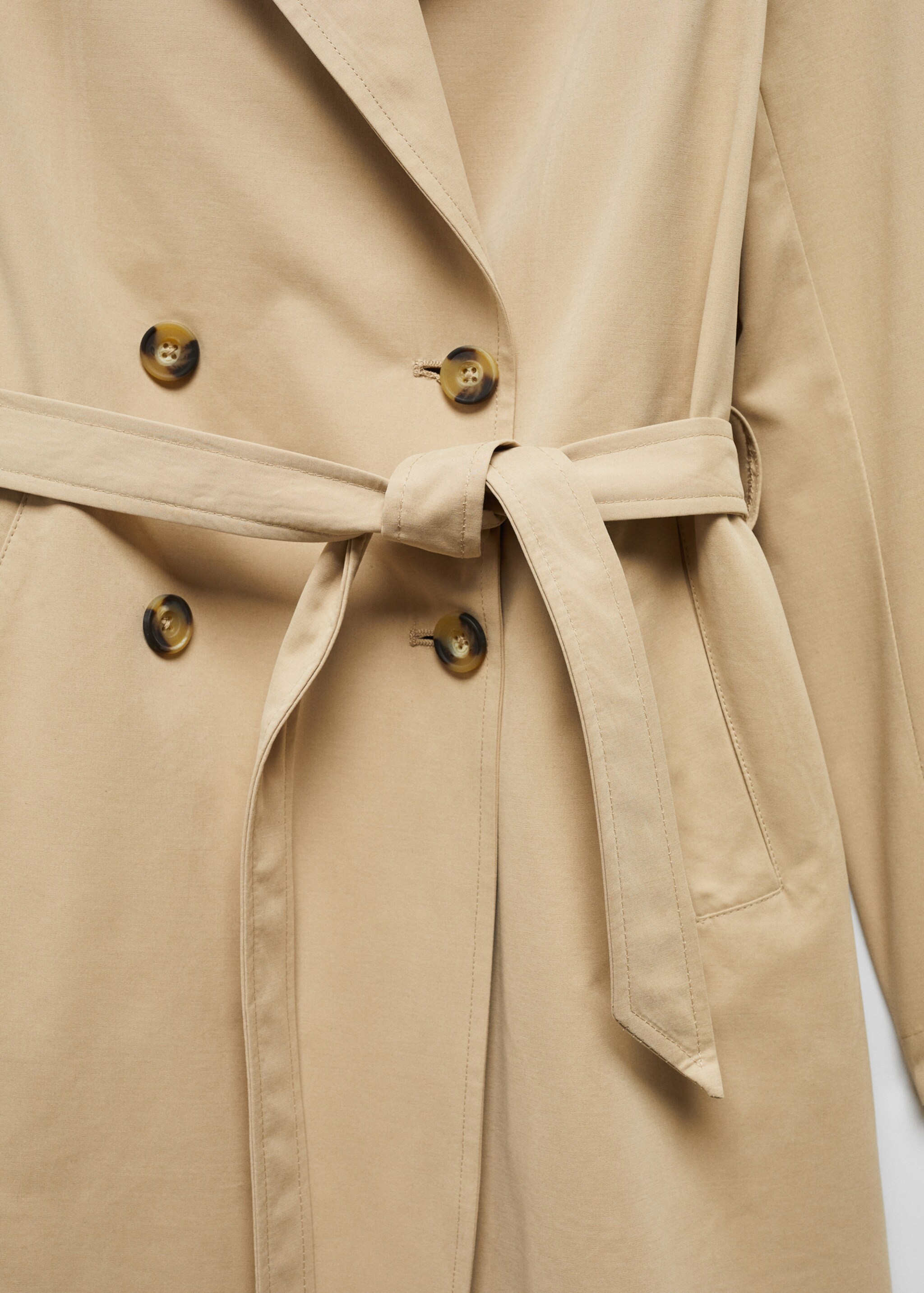 Klassieke trenchcoat met ceintuur - Detail van het artikel 8