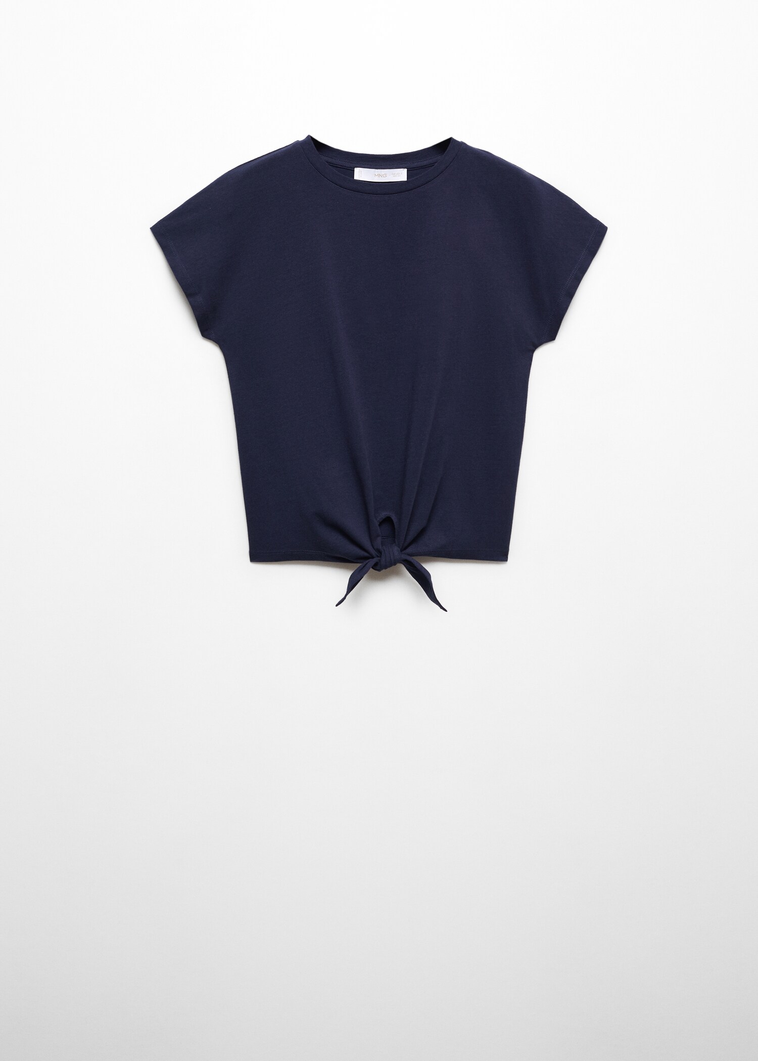 Knot cotton t-shirt - Article without model