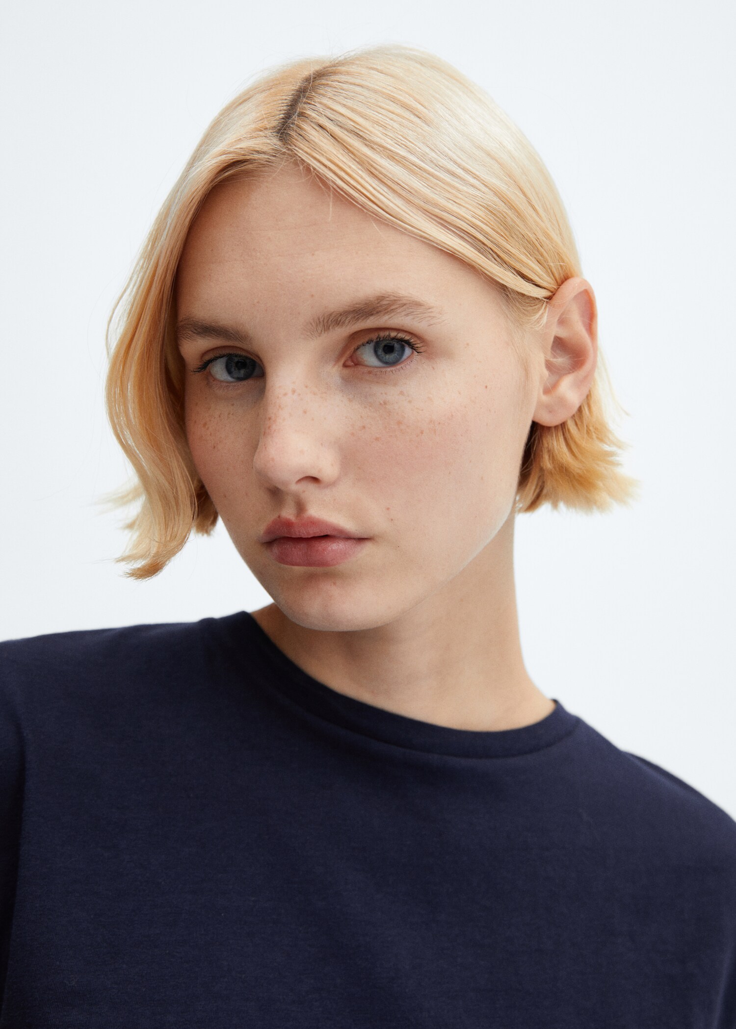 Knot cotton t-shirt - Details of the article 1