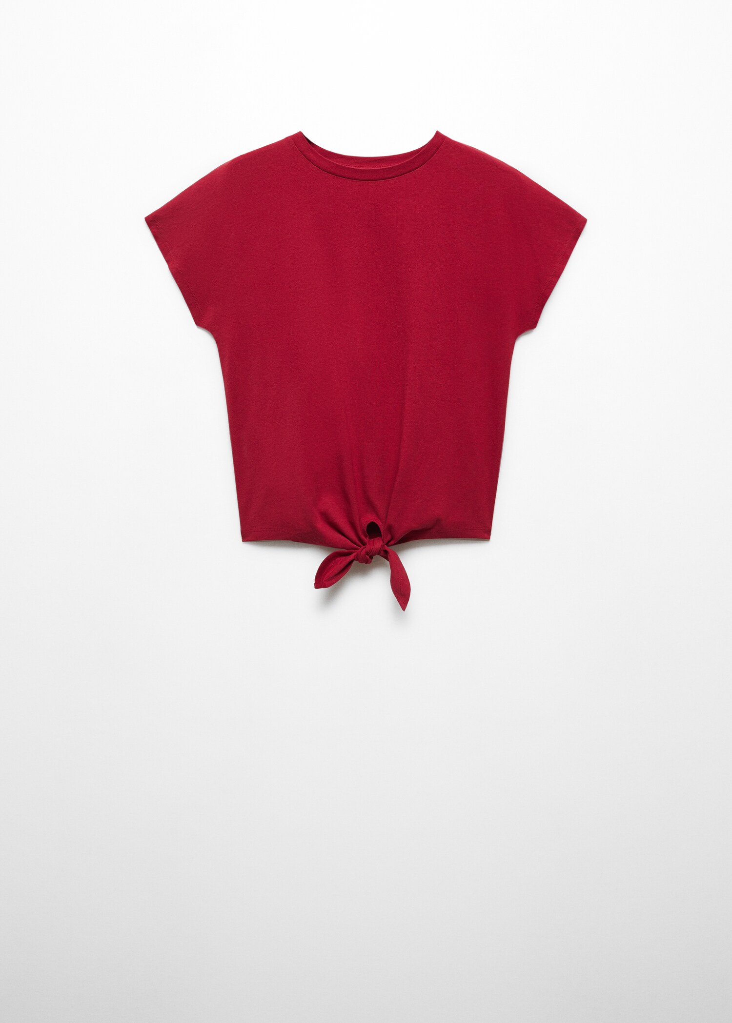 Knot cotton t-shirt - Article without model