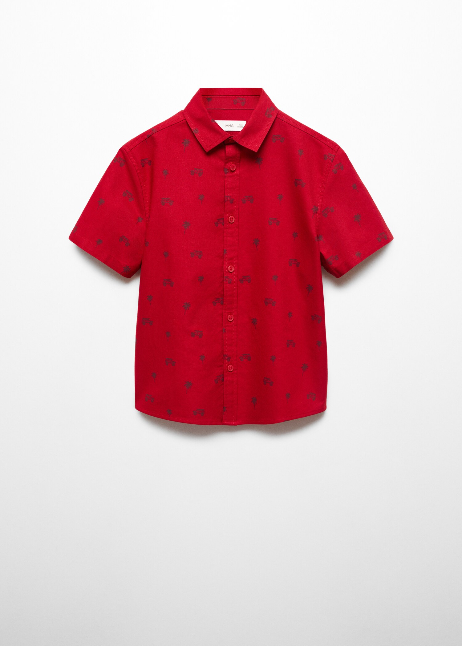 Printed cotton shirt - Article without model