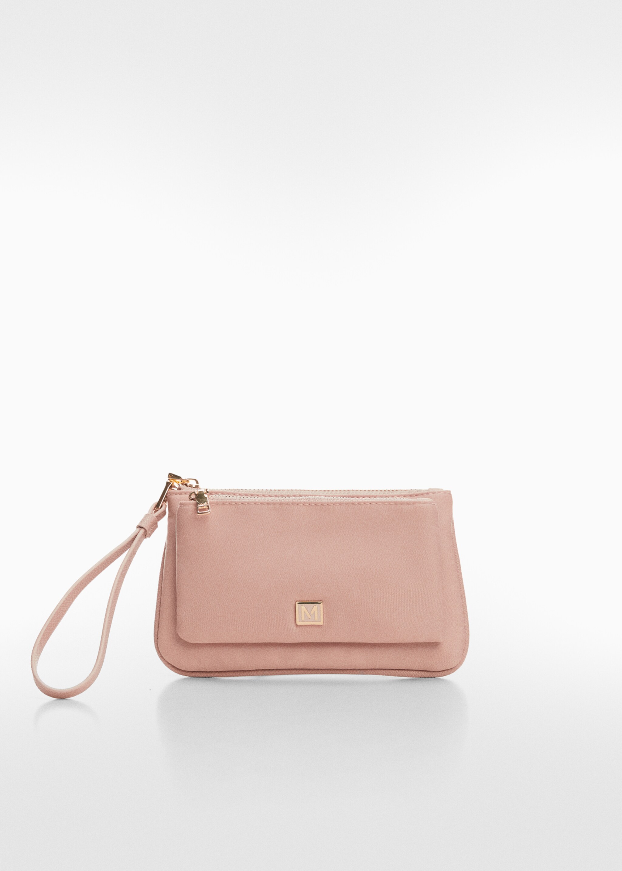 Double compartment wallet - Article without model, Light Pink. Ref: 67040430-00.