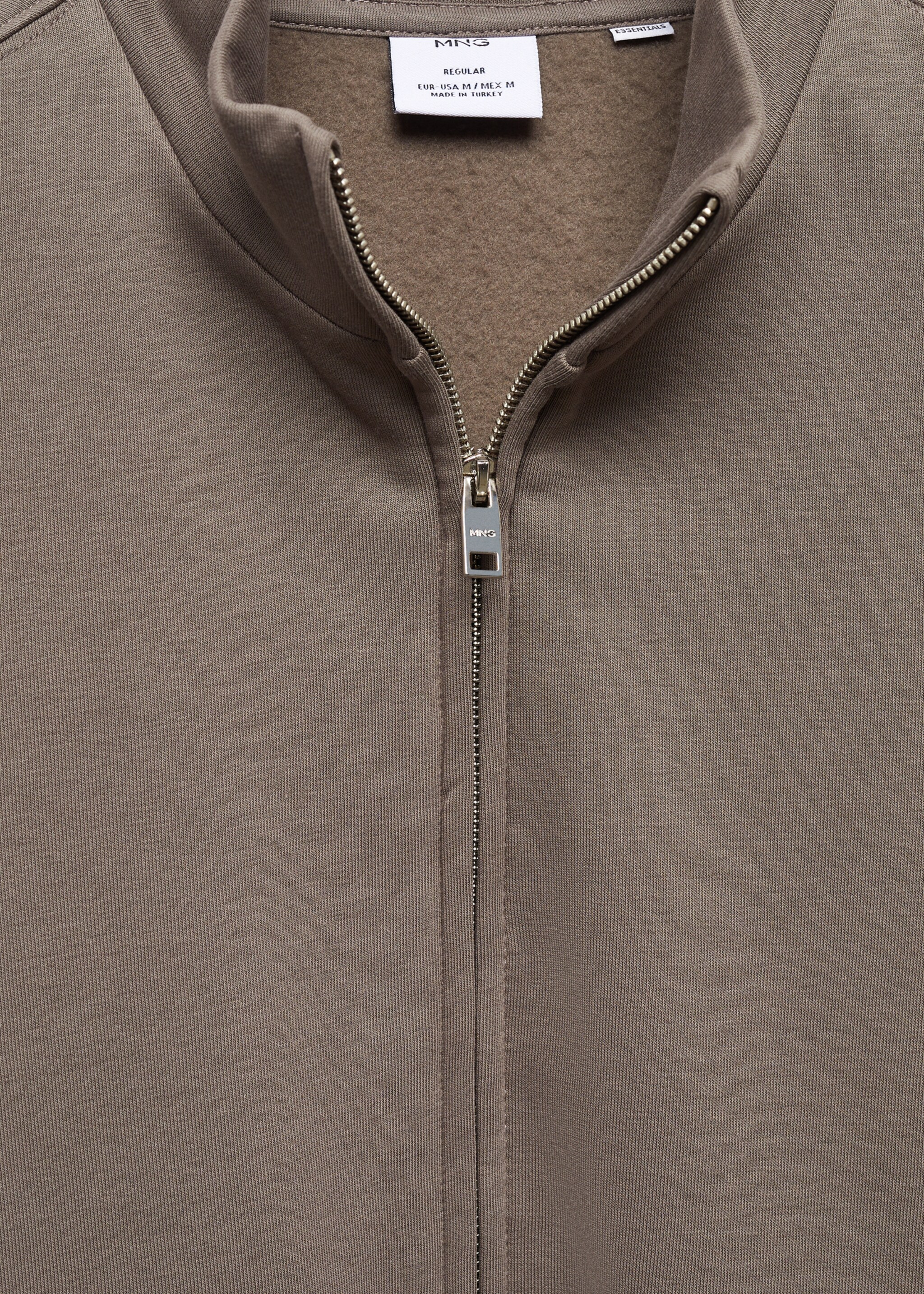 Sweat-shirt coton zip - Détail de l'article 8