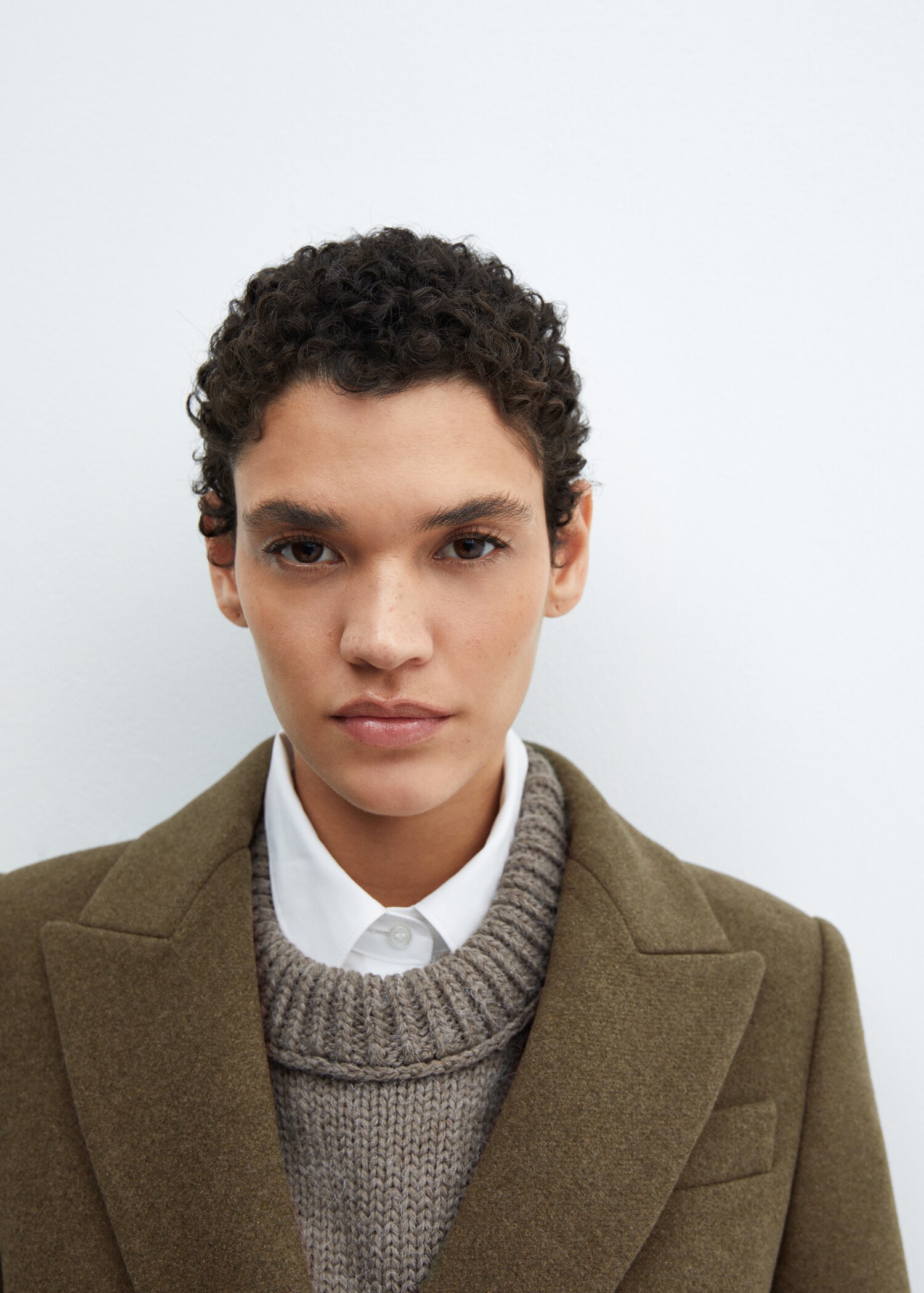 Manteau en laine à double boutonnage - Détail de l'article 1