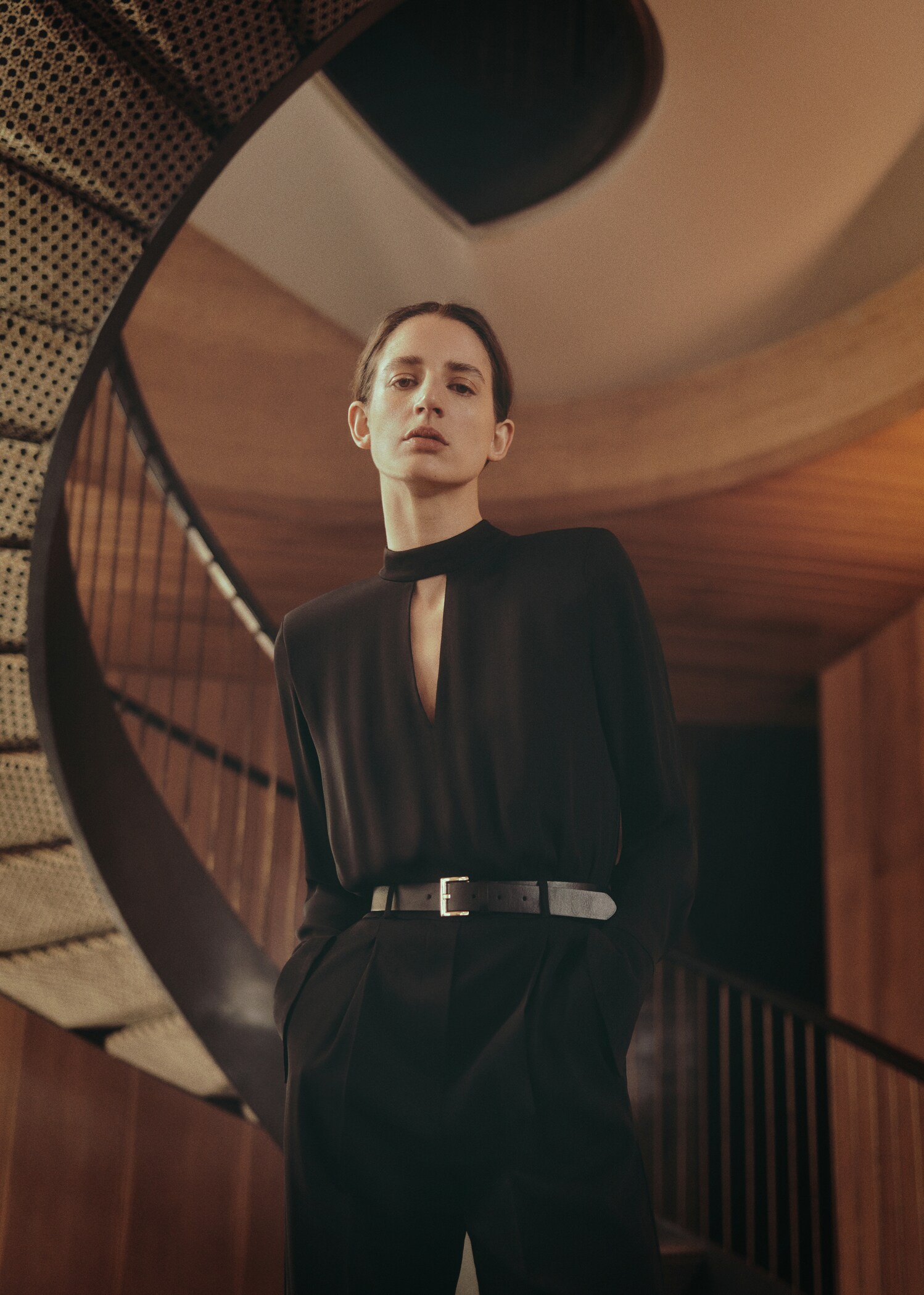 Belt long jumpsuit - Details of the article 7