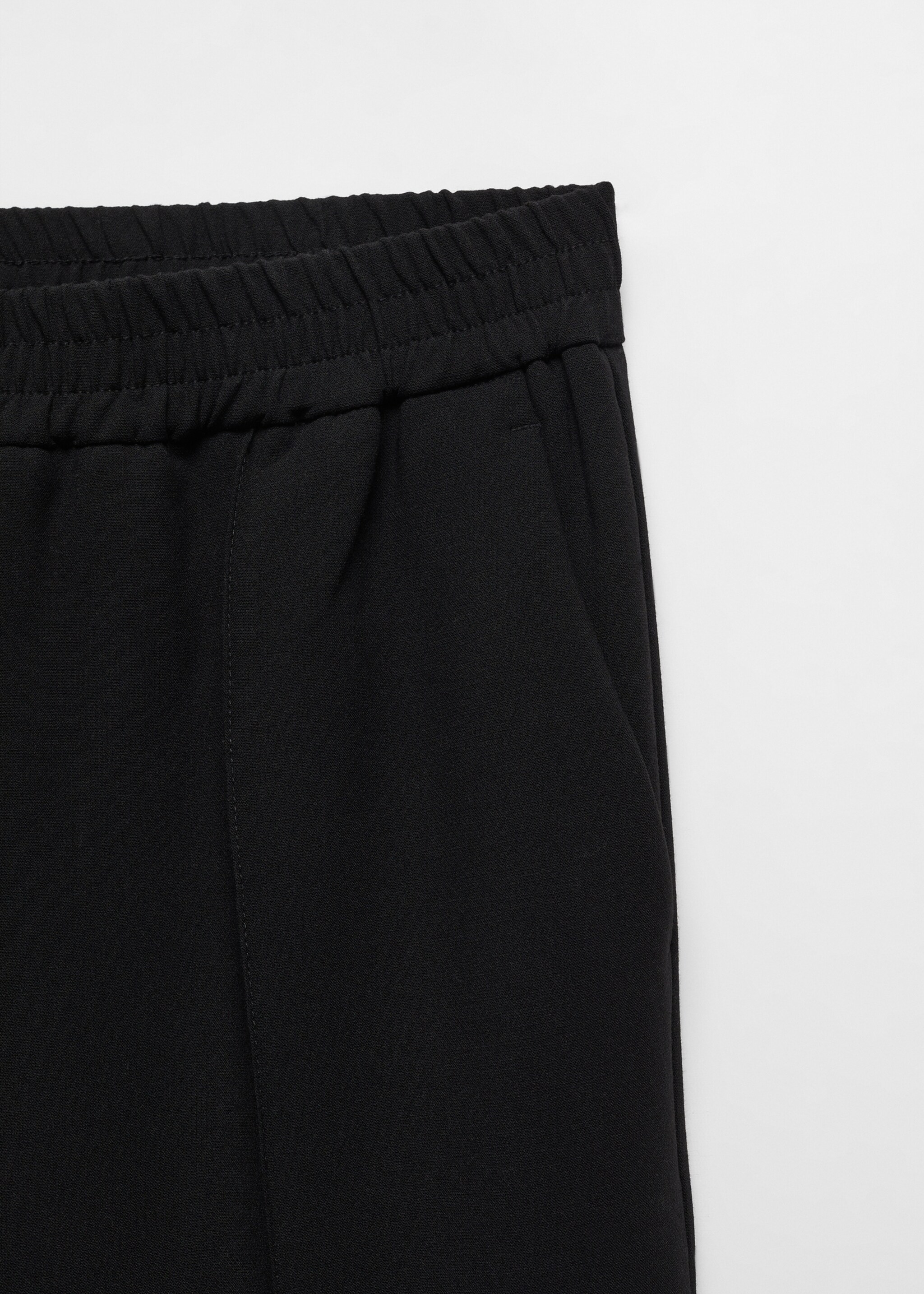 Straight-fit trousers with elastic waist - Details of the article 8