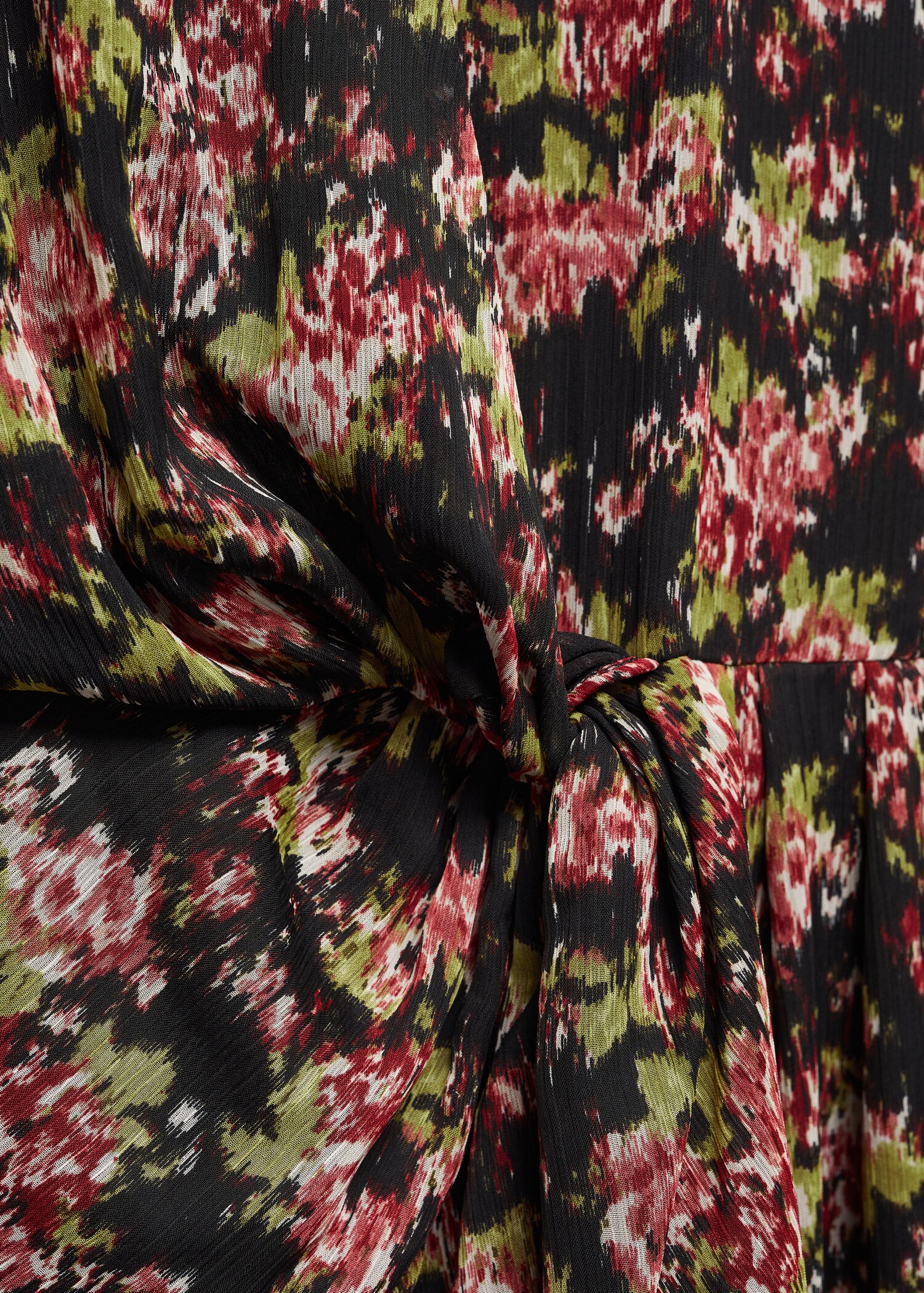 Knot print dress - Details of the article 8