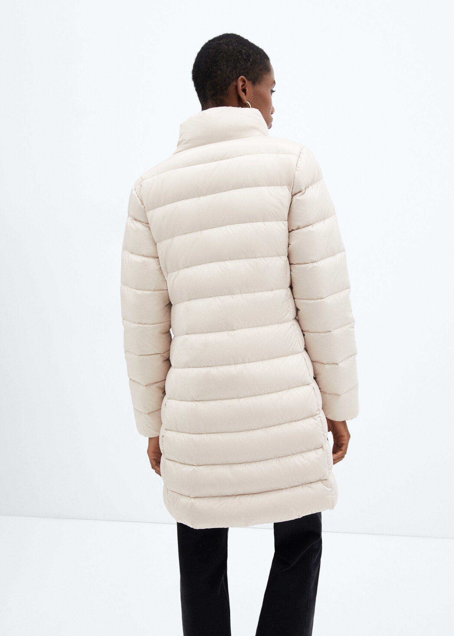 Anorak impermeable plumón - Reverso del artículo