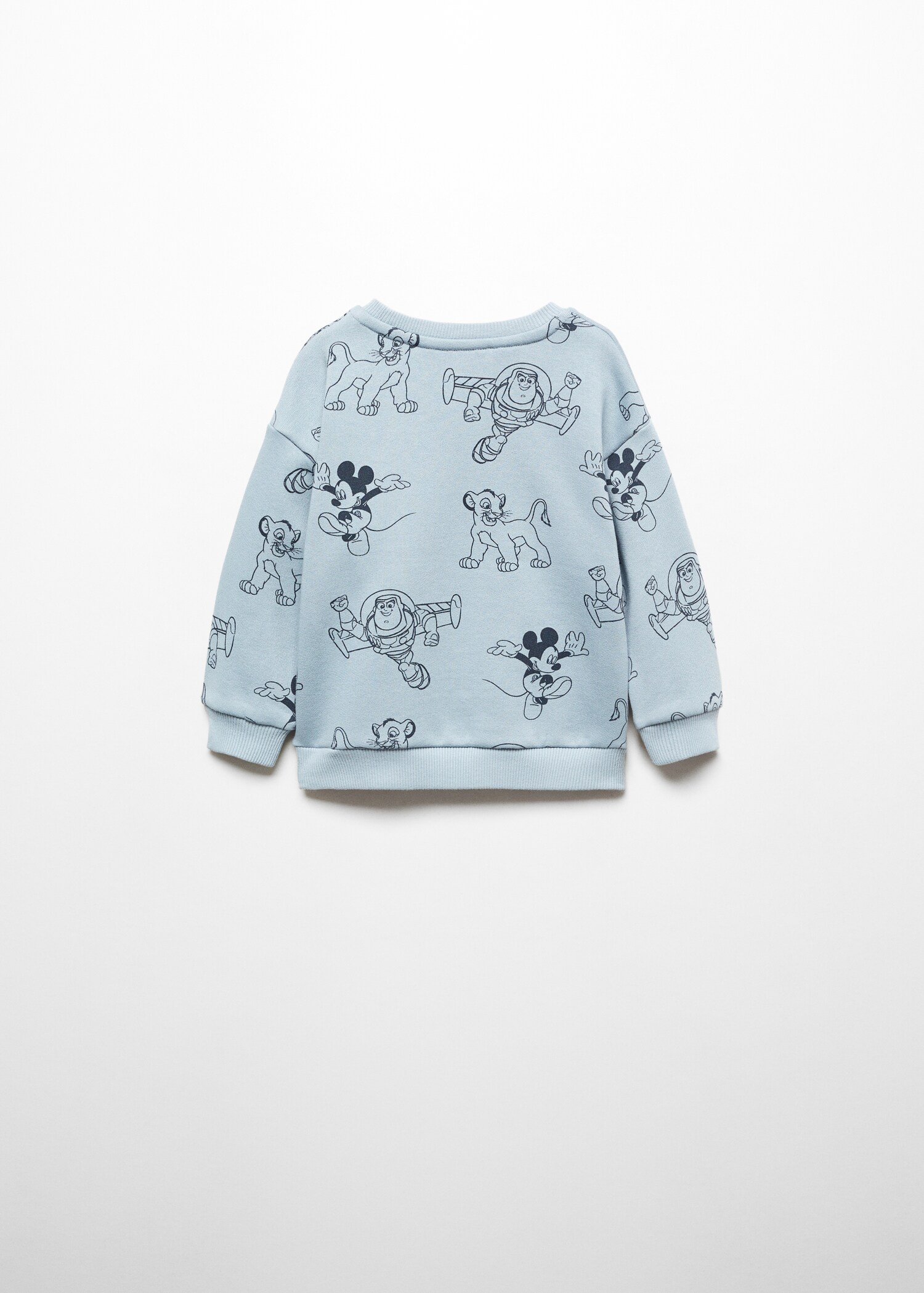 Baumwoll-Sweatshirt Disney - Rückseite des Artikels