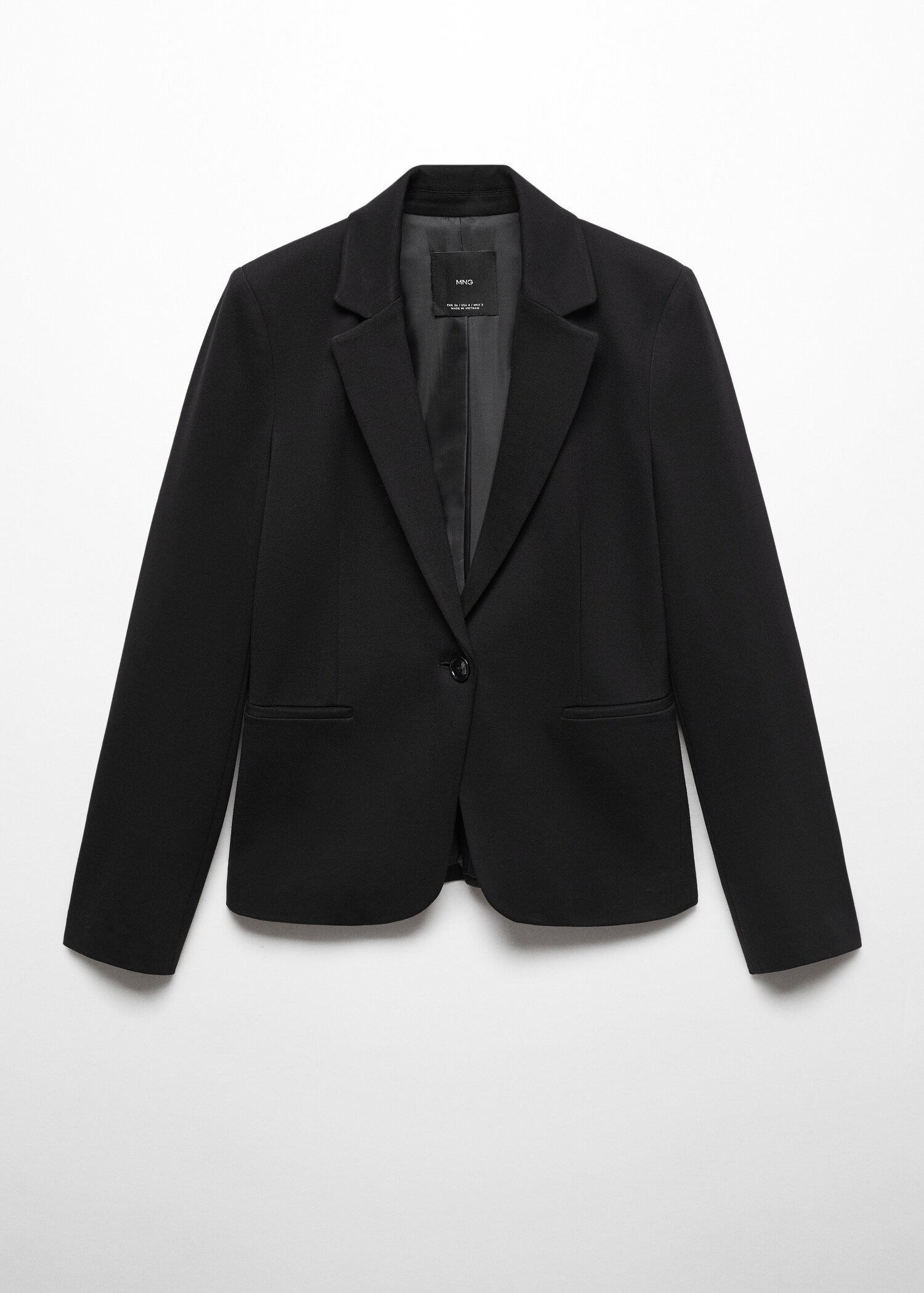 Blazer cintré maille point de Rome - Article sans modèle