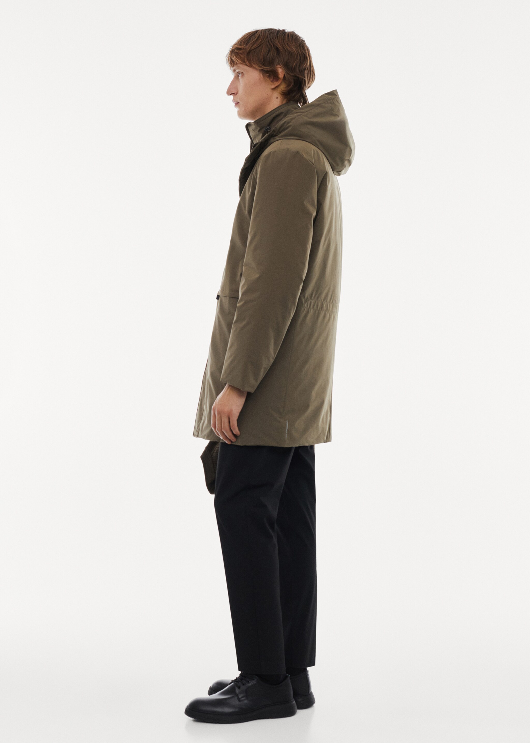 Prošívaná parka s kapucí SOFEELATE® - Detail zboží 1