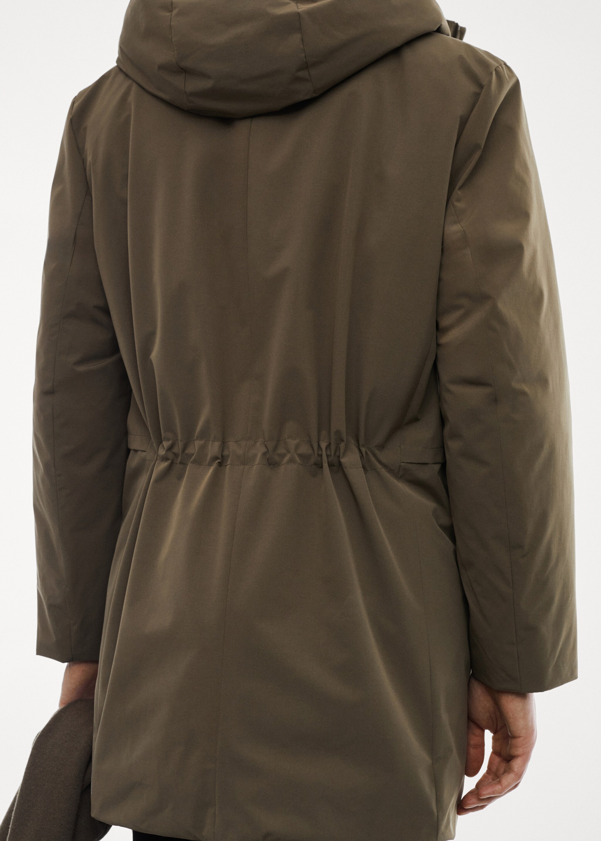 Prošívaná parka s kapucí SOFEELATE® - Detail zboží 6