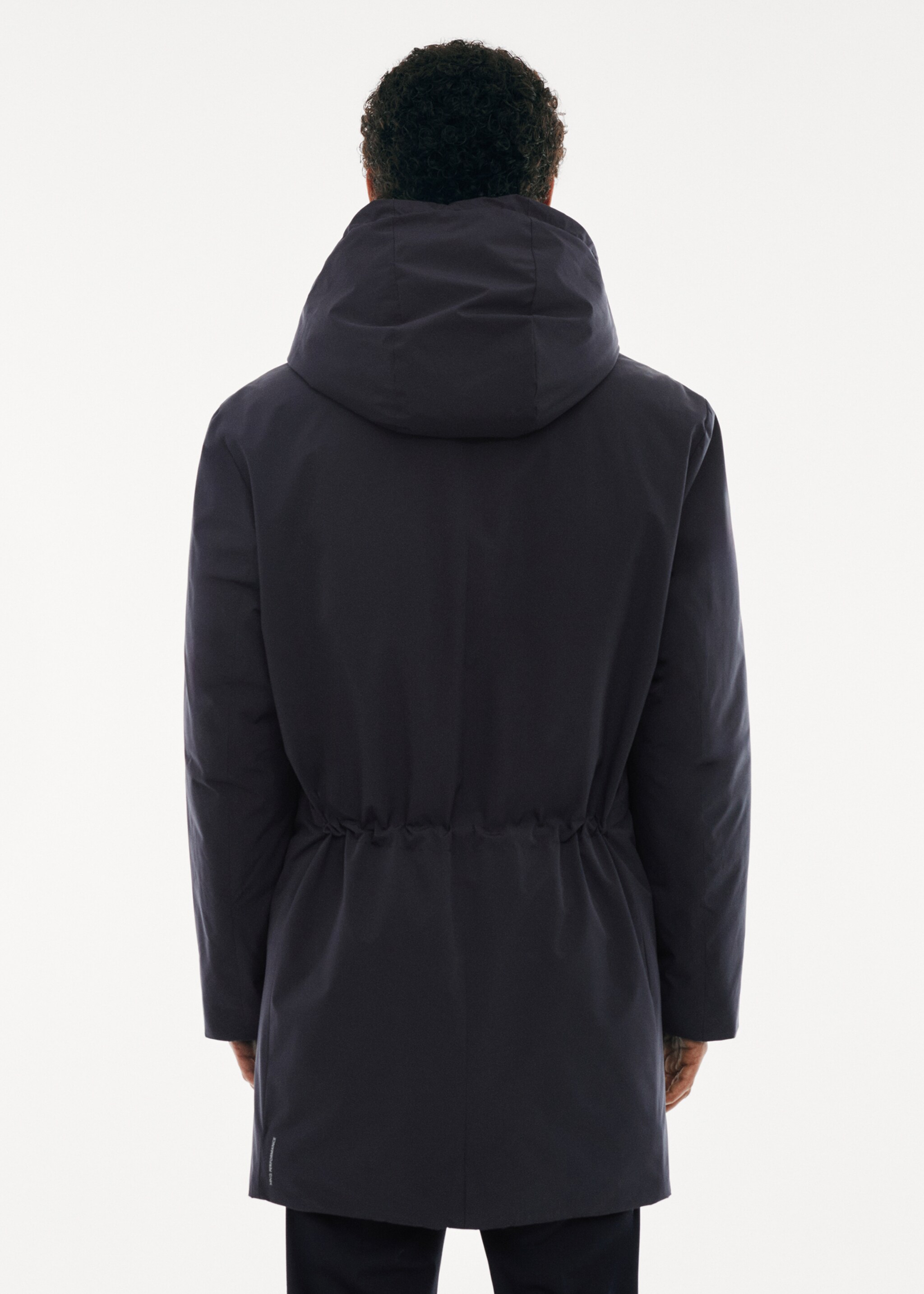 Parka capucha acolchada SOFEELATE® - Reverso del artículo