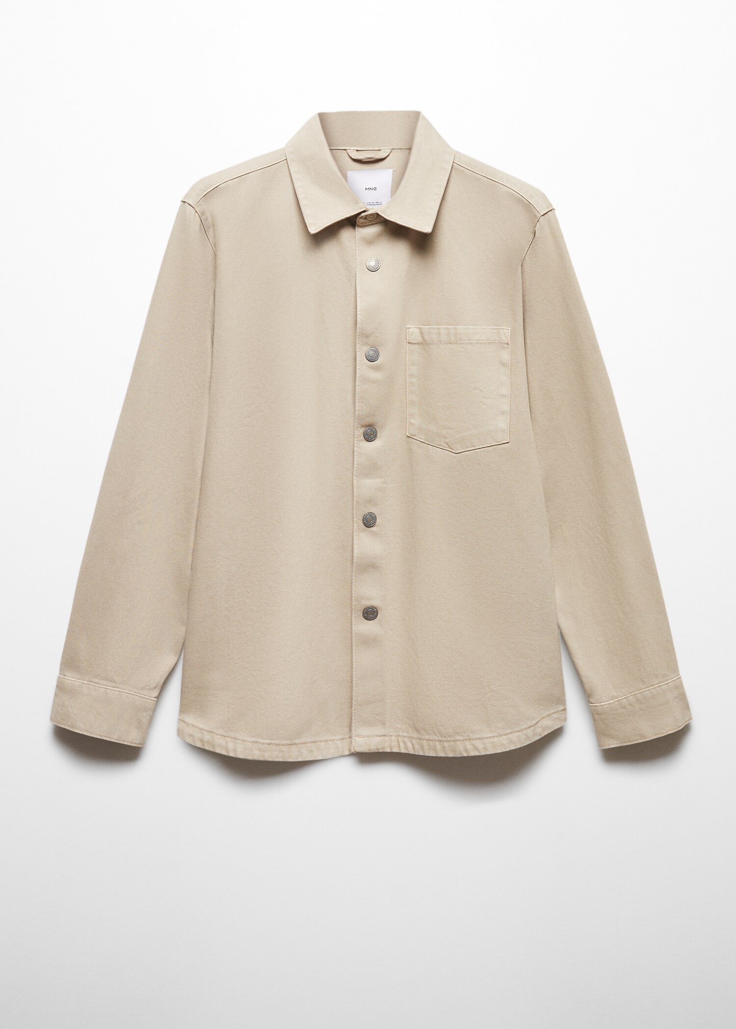 Pocket denim overshirt - Article without model