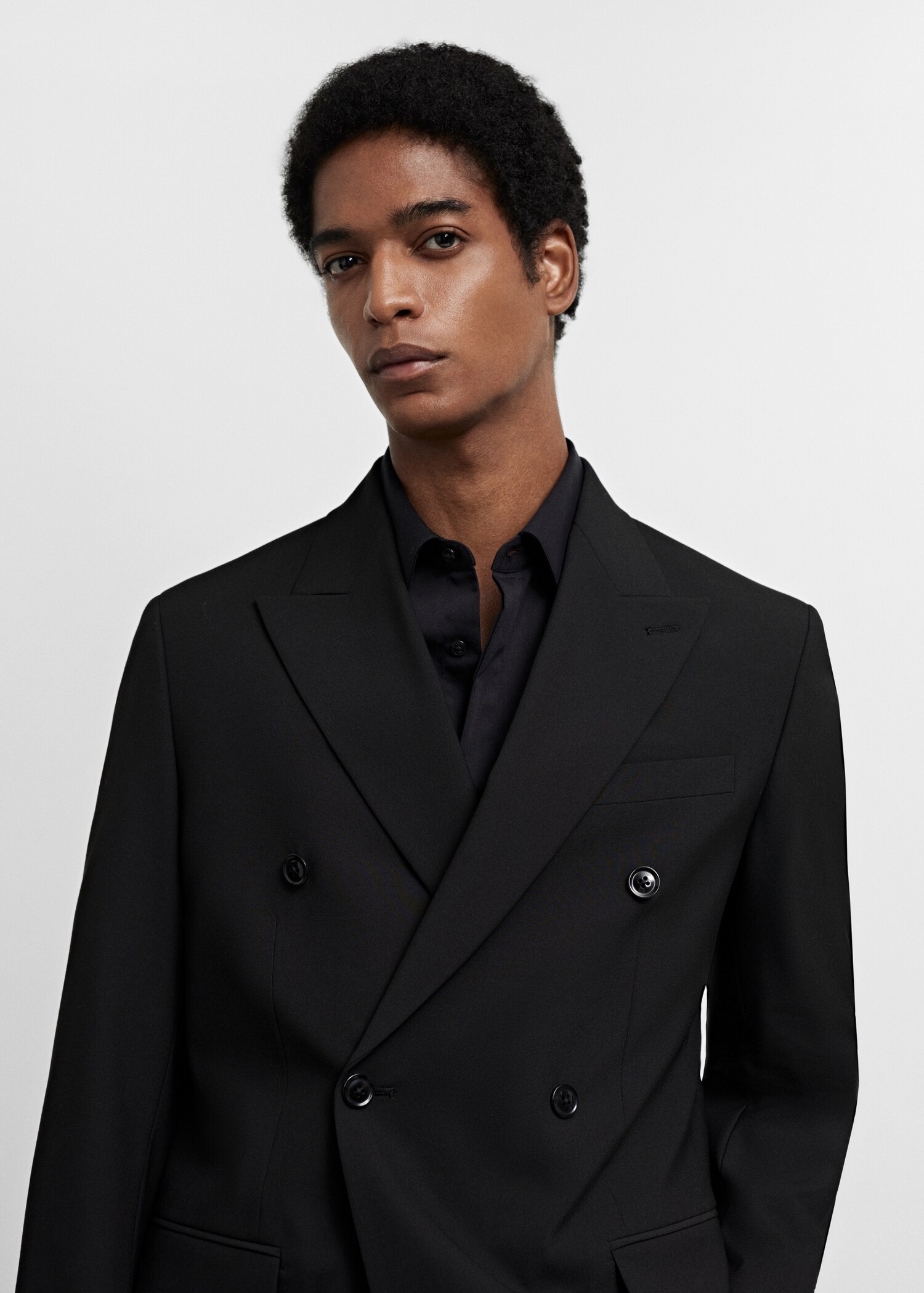 Americana traje slim fit cruzada - Detalle del artículo 1