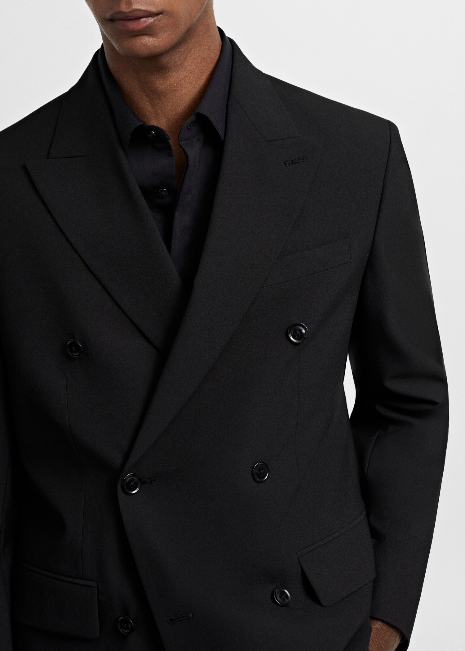 Americana traje slim fit cruzada - Detalle del artículo 4