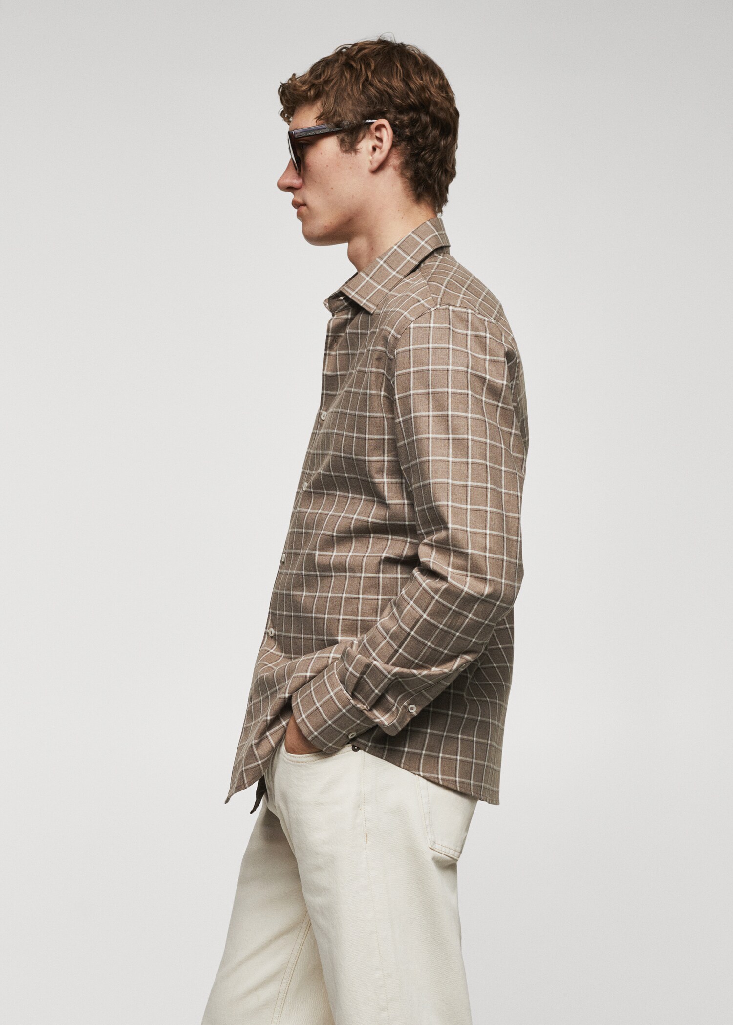 Camisa agoldón franela cuadros - Detalle del artículo 2