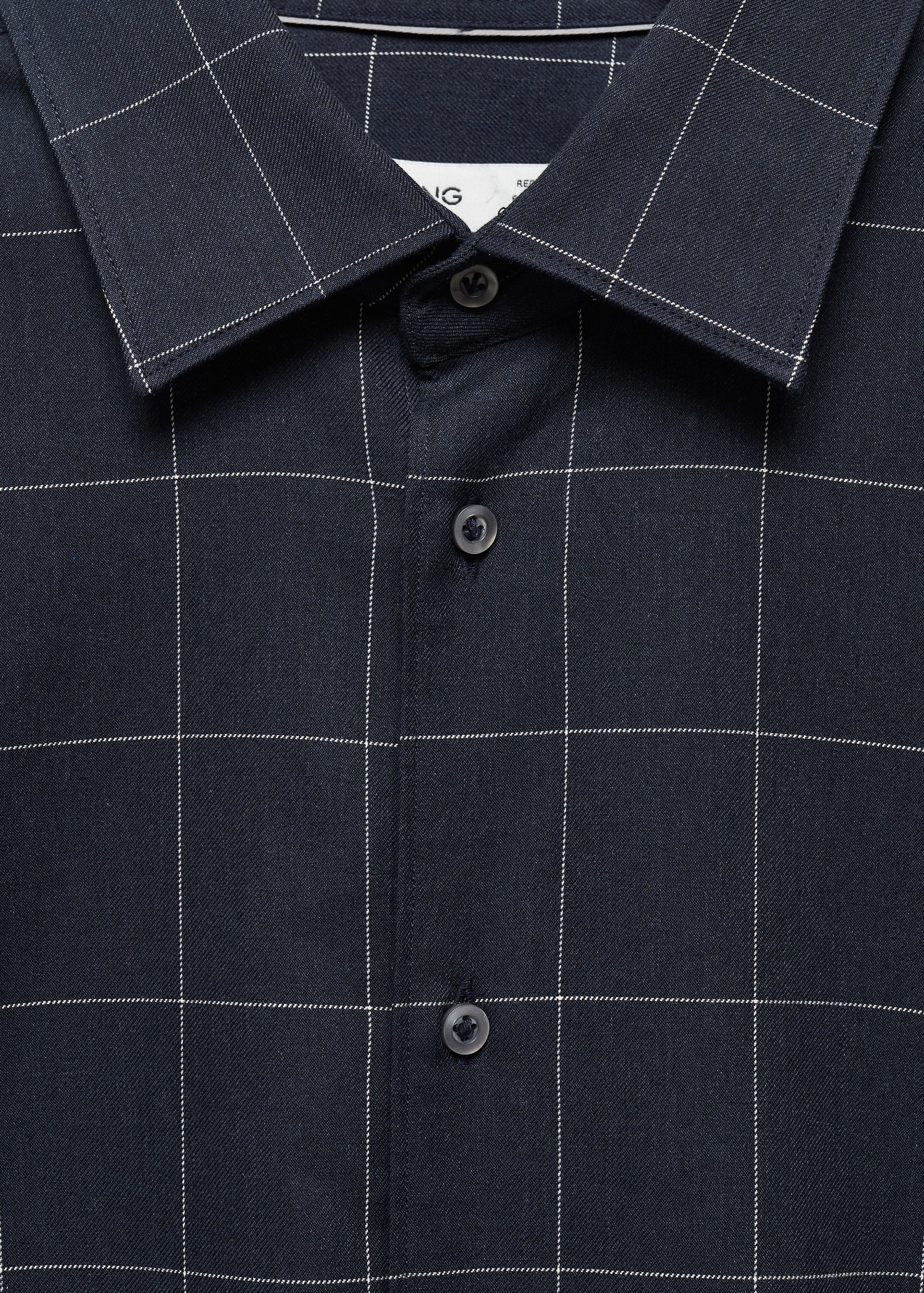 Chemise coton flanelle carreaux - Détail de l'article 8