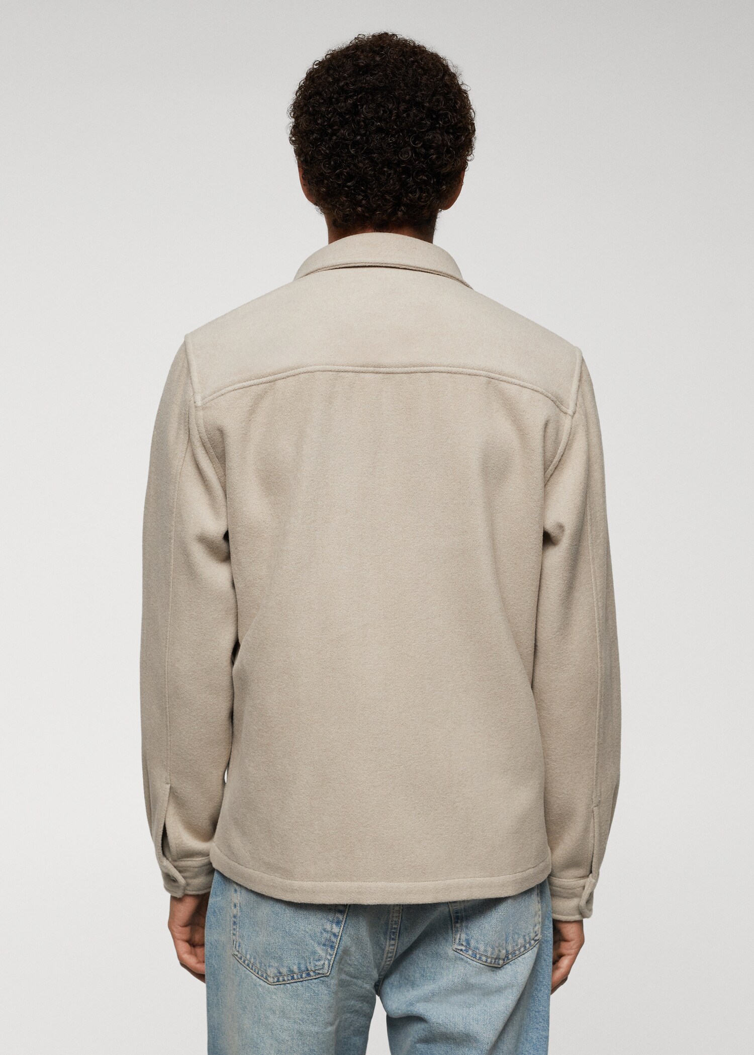 Surchemise regular fit poche - Verso de l’article