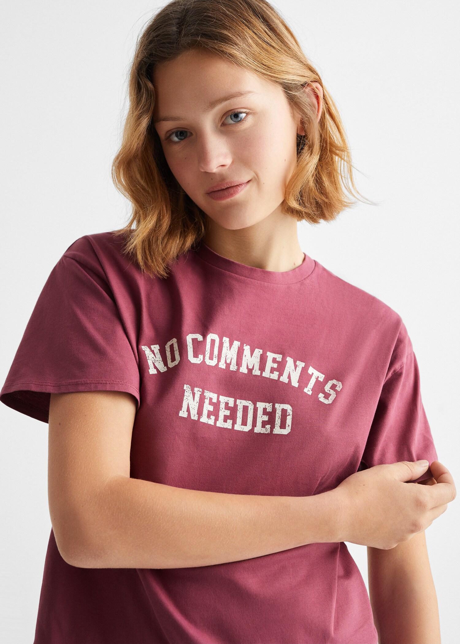 T-shirt crop message - Détail de l'article 1