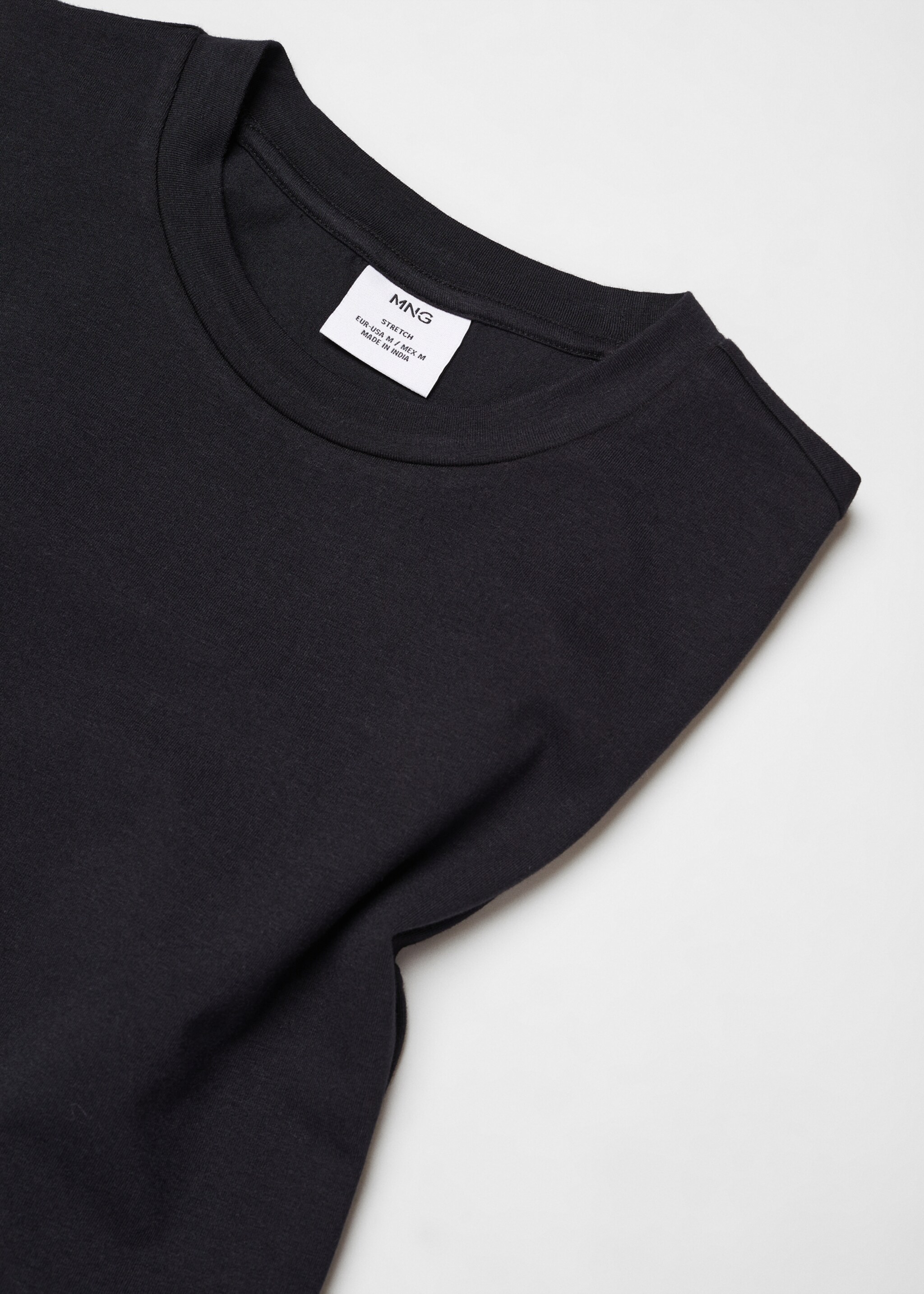Stretch cotton T-shirt - Details of the article 8