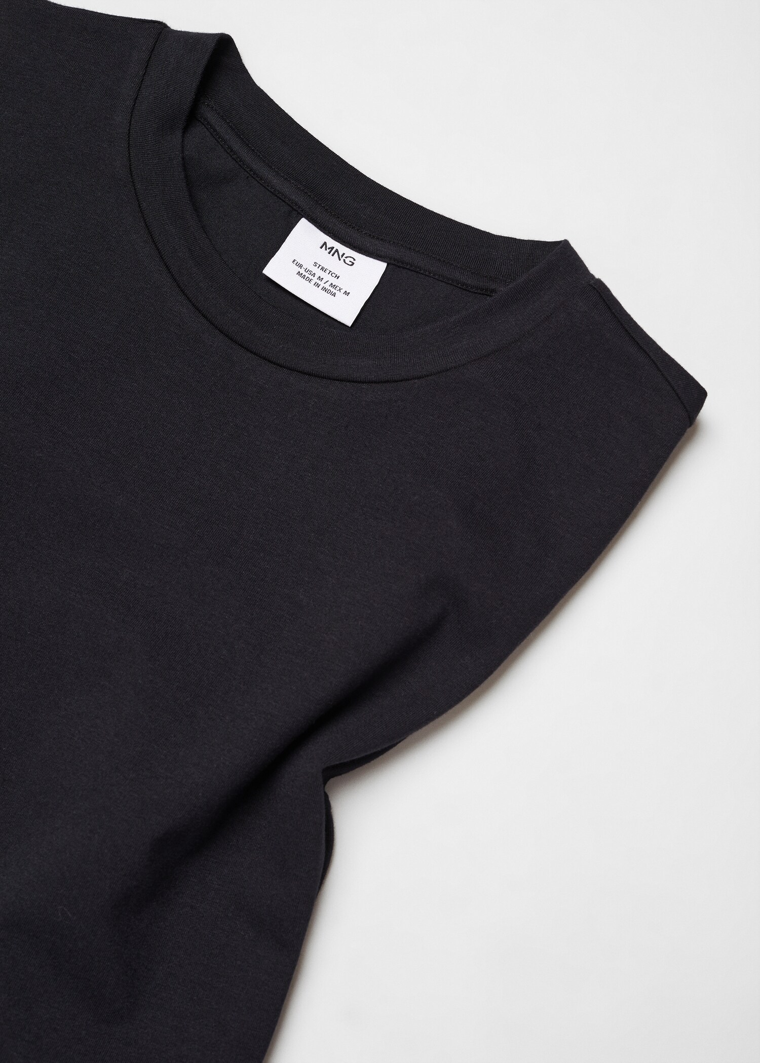 Stretch cotton T-shirt - Details of the article 8