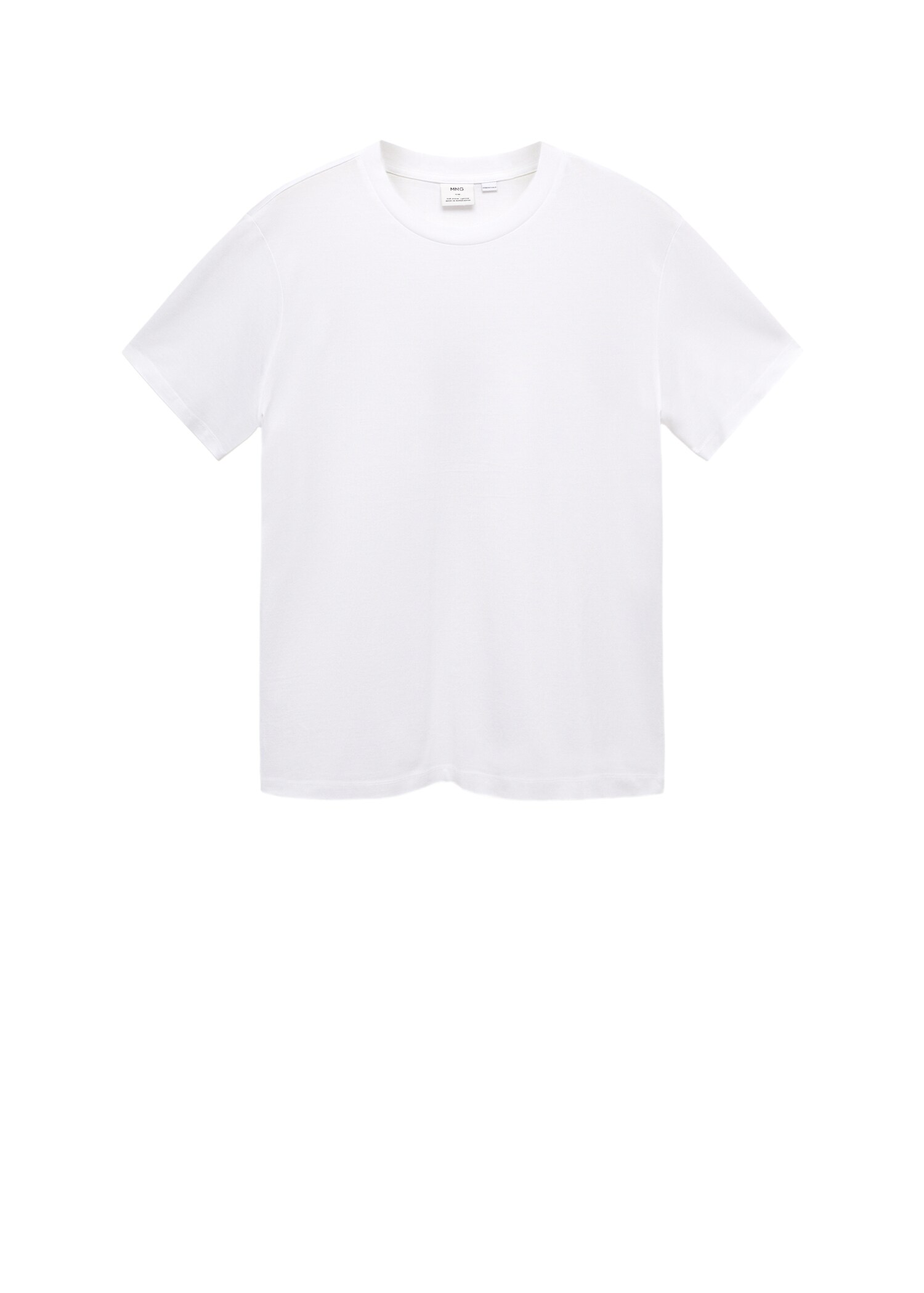 Mercerised slim-fit t-shirt - Details of the article 9