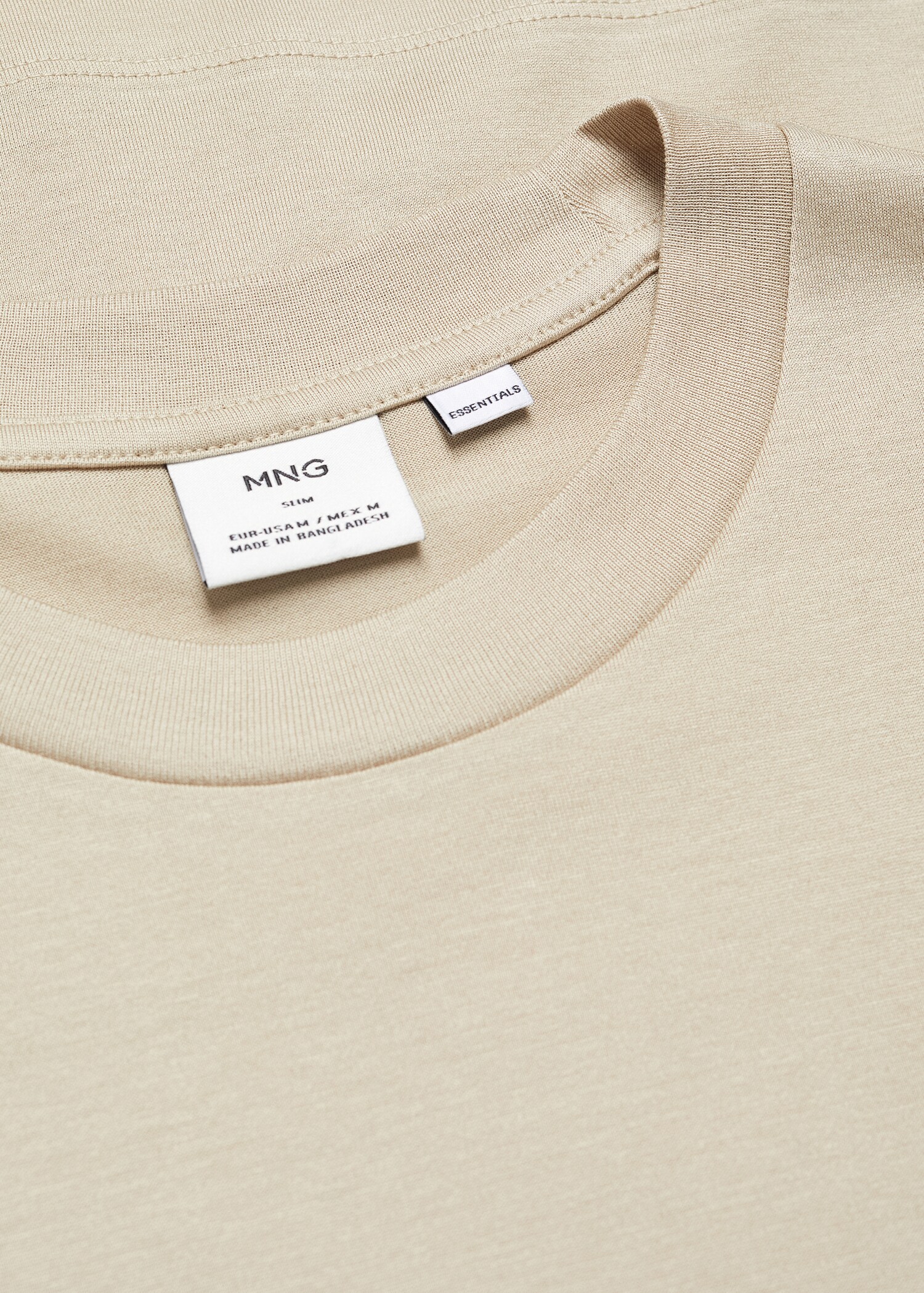 Mercerised slim-fit t-shirt - Details of the article 8