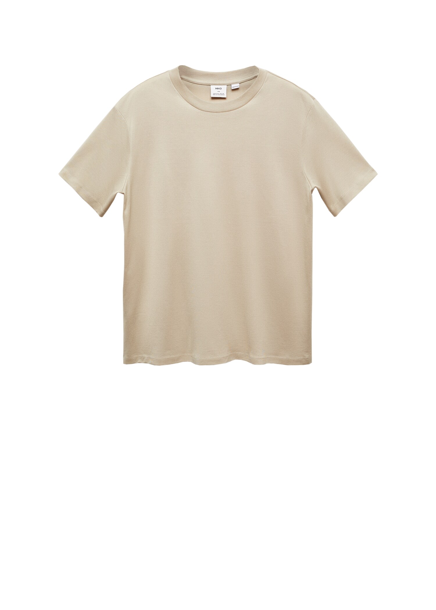 Mercerised slim-fit t-shirt - Details of the article 9