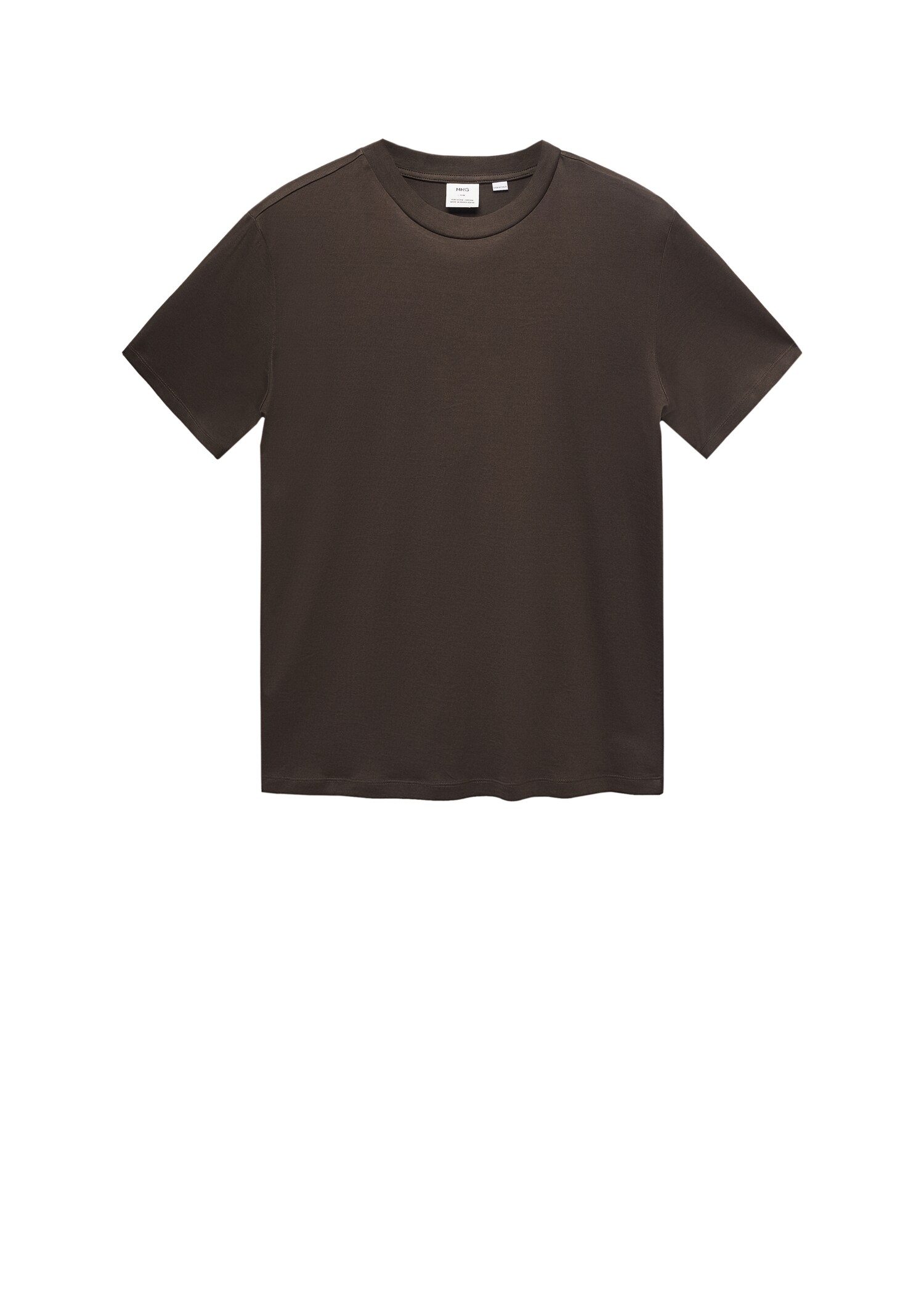 Mercerised slim-fit t-shirt - Details of the article 9