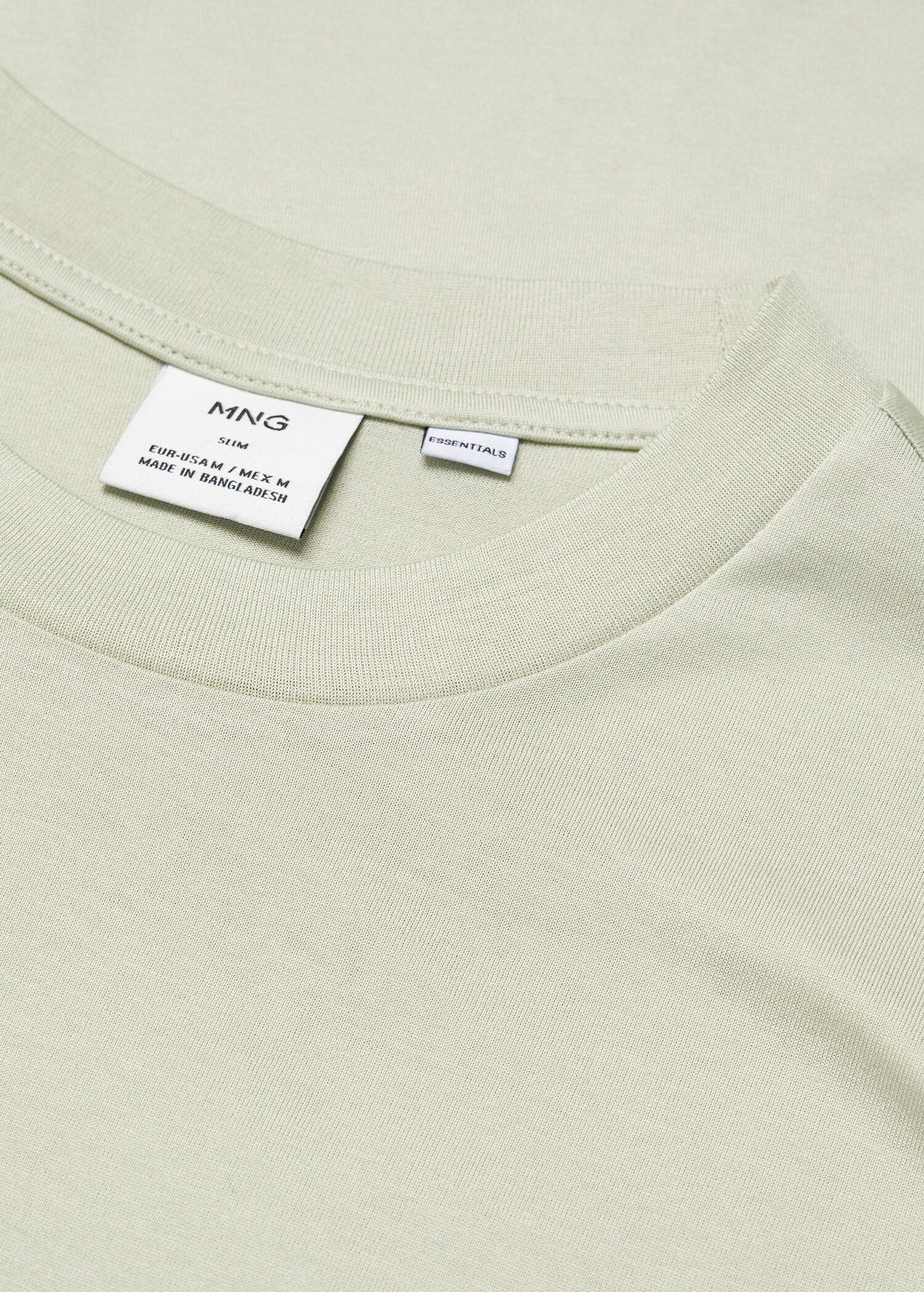 Mercerised slim-fit t-shirt - Details of the article 8
