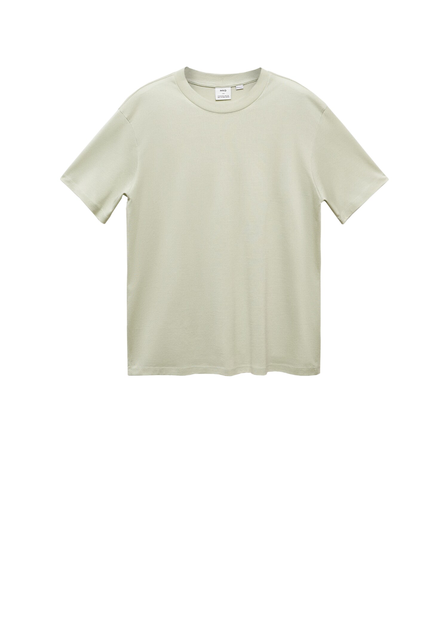 Mercerised slim-fit t-shirt - Details of the article 9