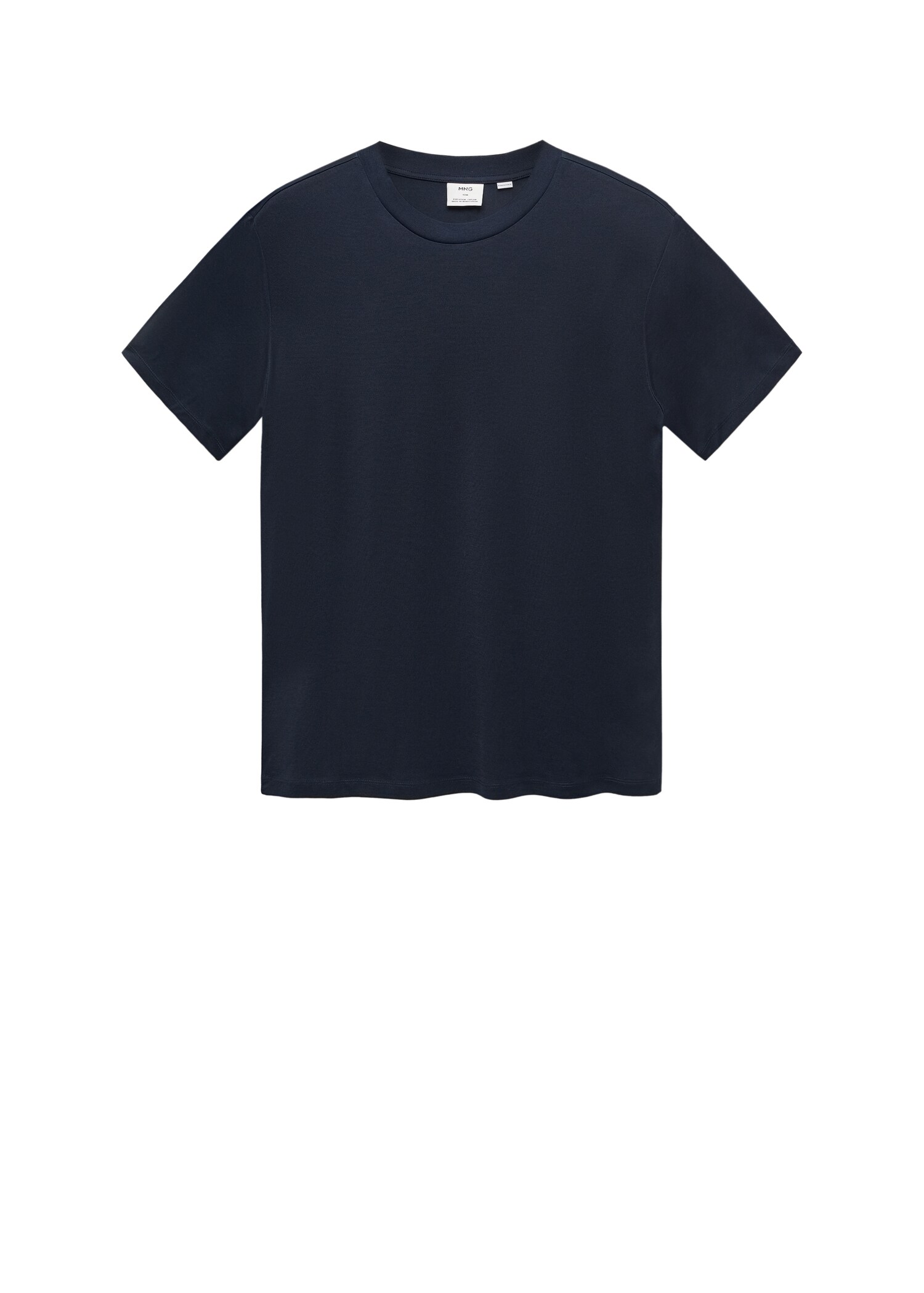 Mercerised slim-fit t-shirt - Details of the article 9