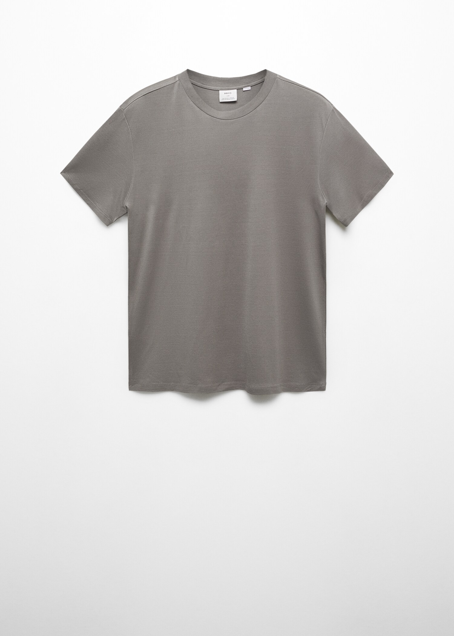 Mercerised slim-fit t-shirt - Article without model