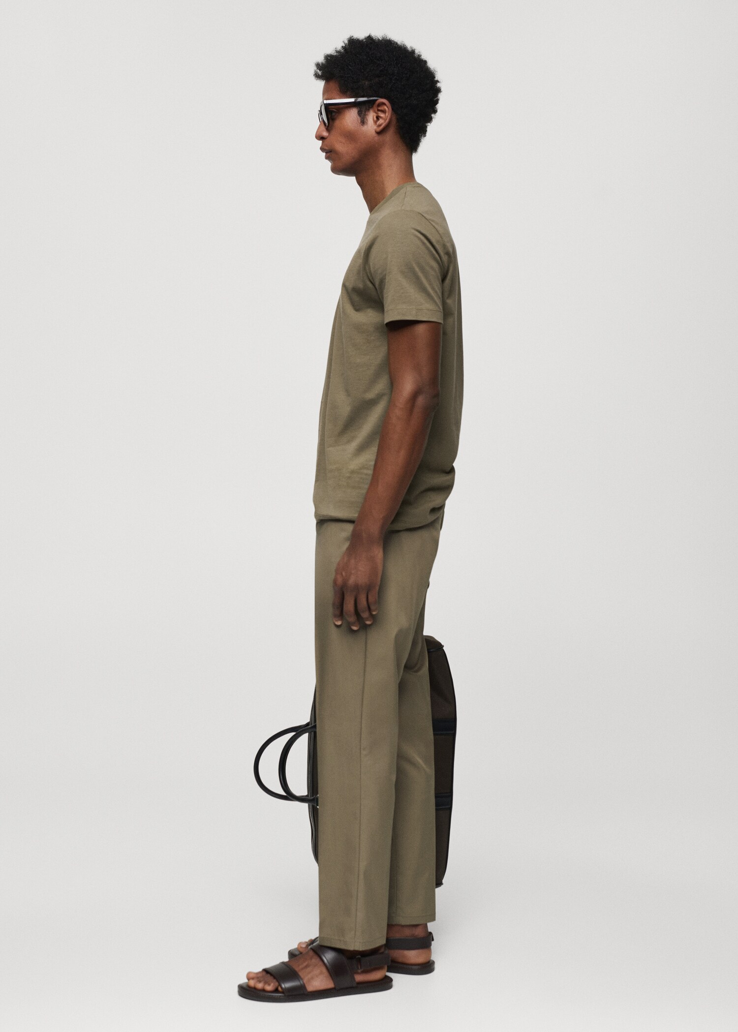 Essential cotton-blend T-shirt - Details of the article 2