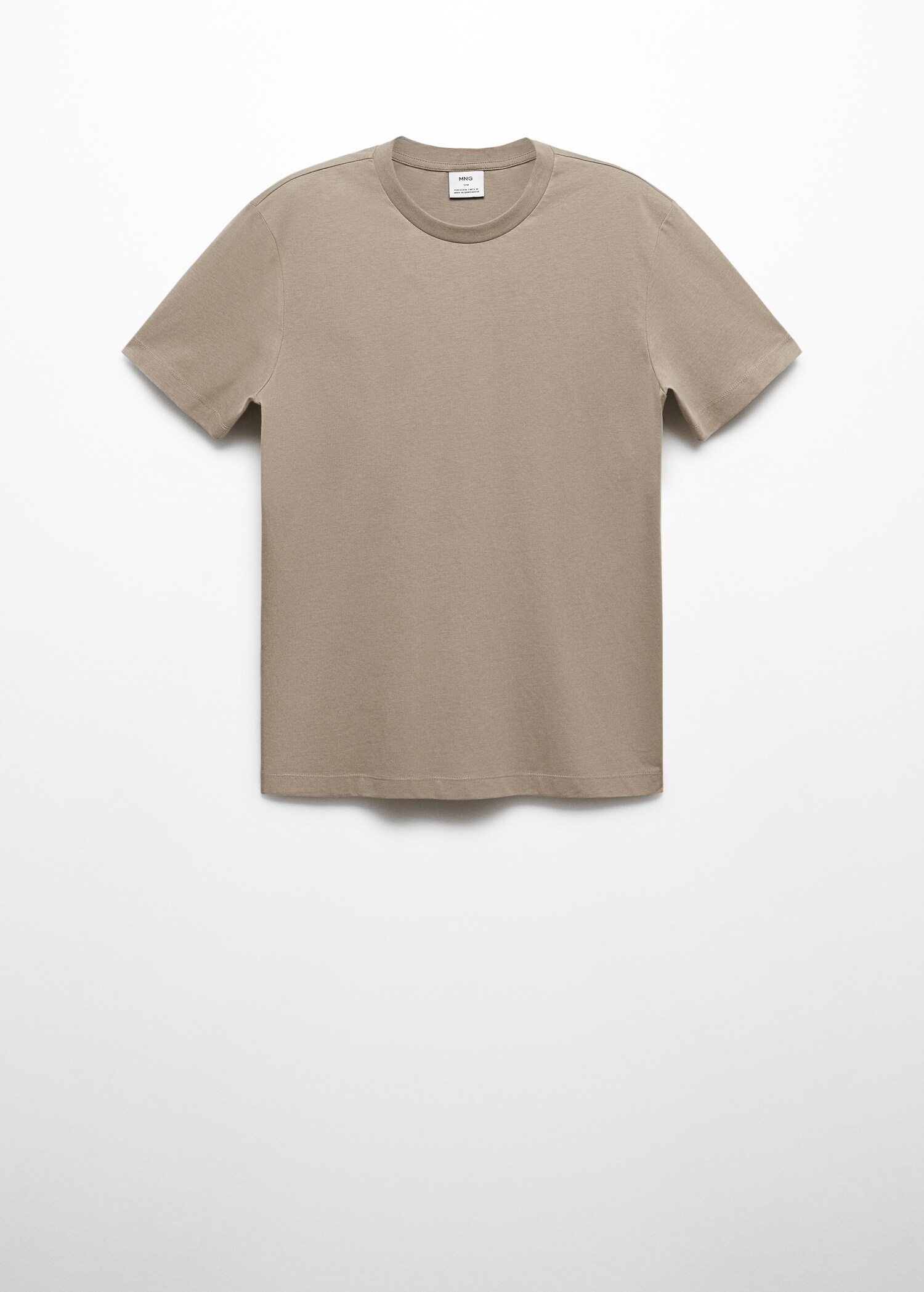 Essential cotton-blend T-shirt - Article without model