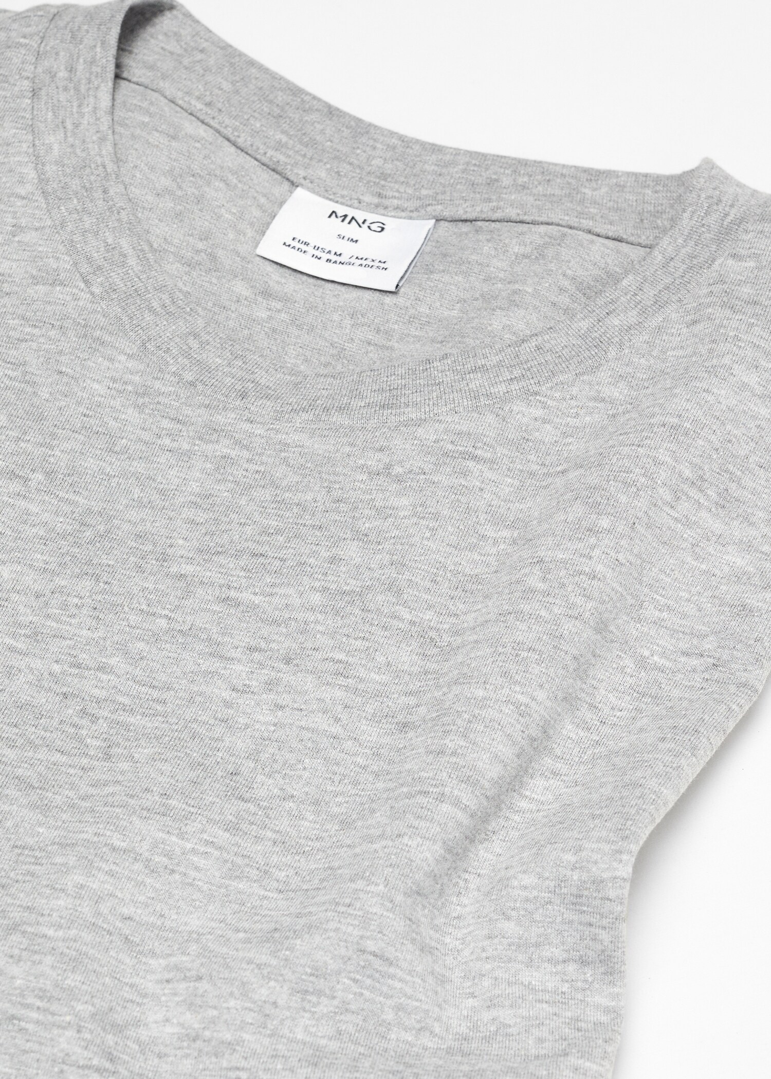 Essential cotton-blend T-shirt - Details of the article 8