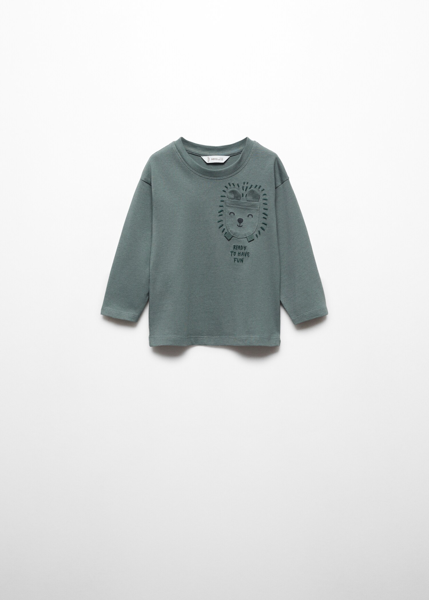 T-shirt manches longues imprimé - Article sans modèle