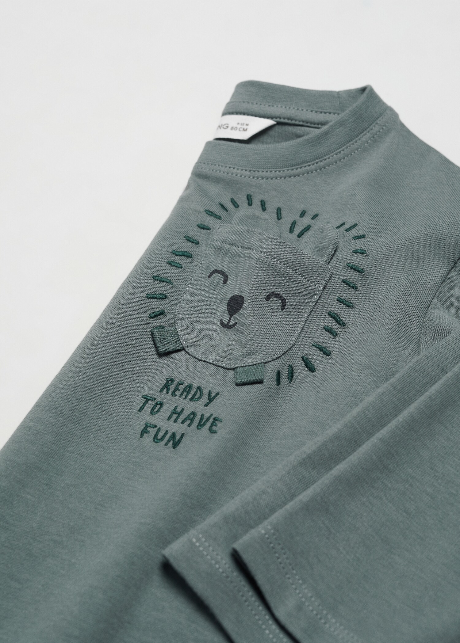 T-shirt manches longues imprimé - Détail de l'article 0