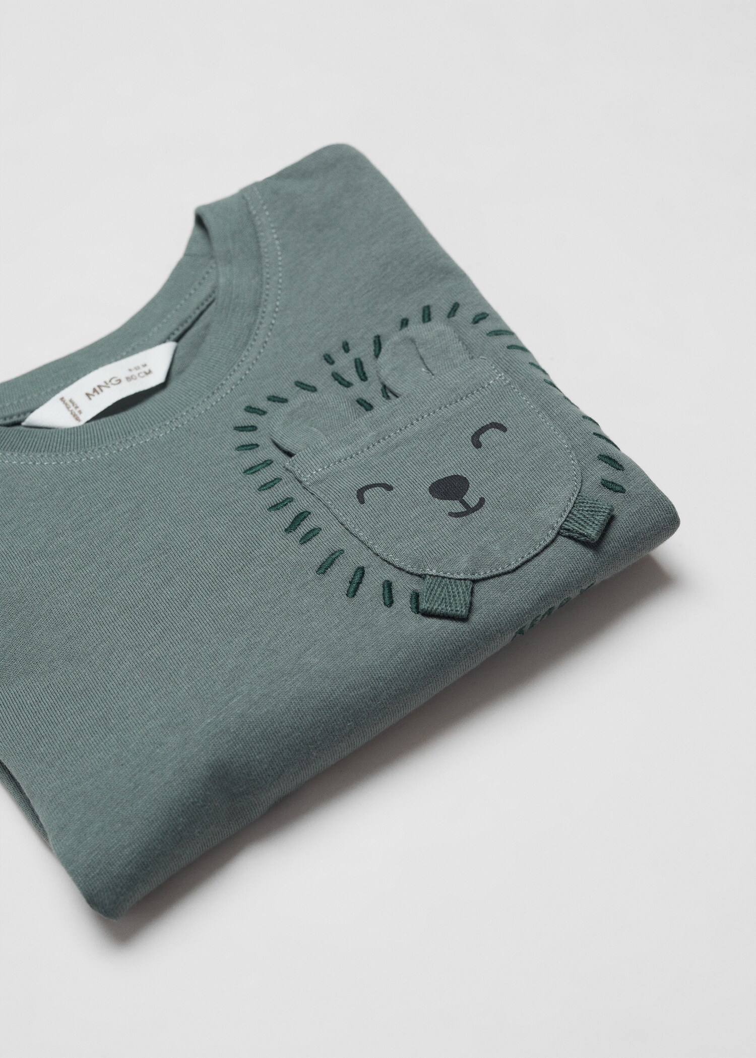 T-shirt manches longues imprimé - Détail de l'article 8