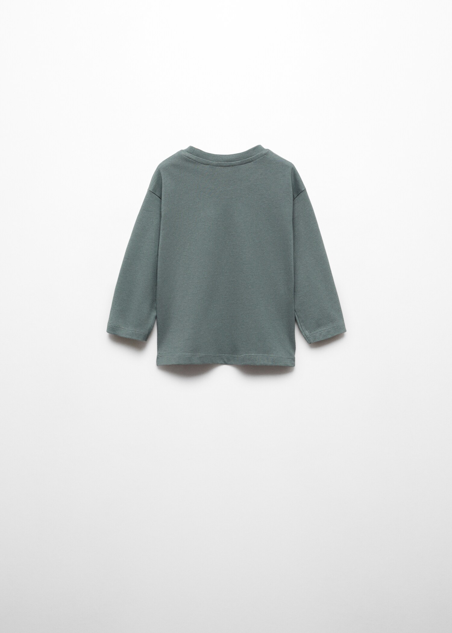 T-shirt manches longues imprimé - Verso de l’article