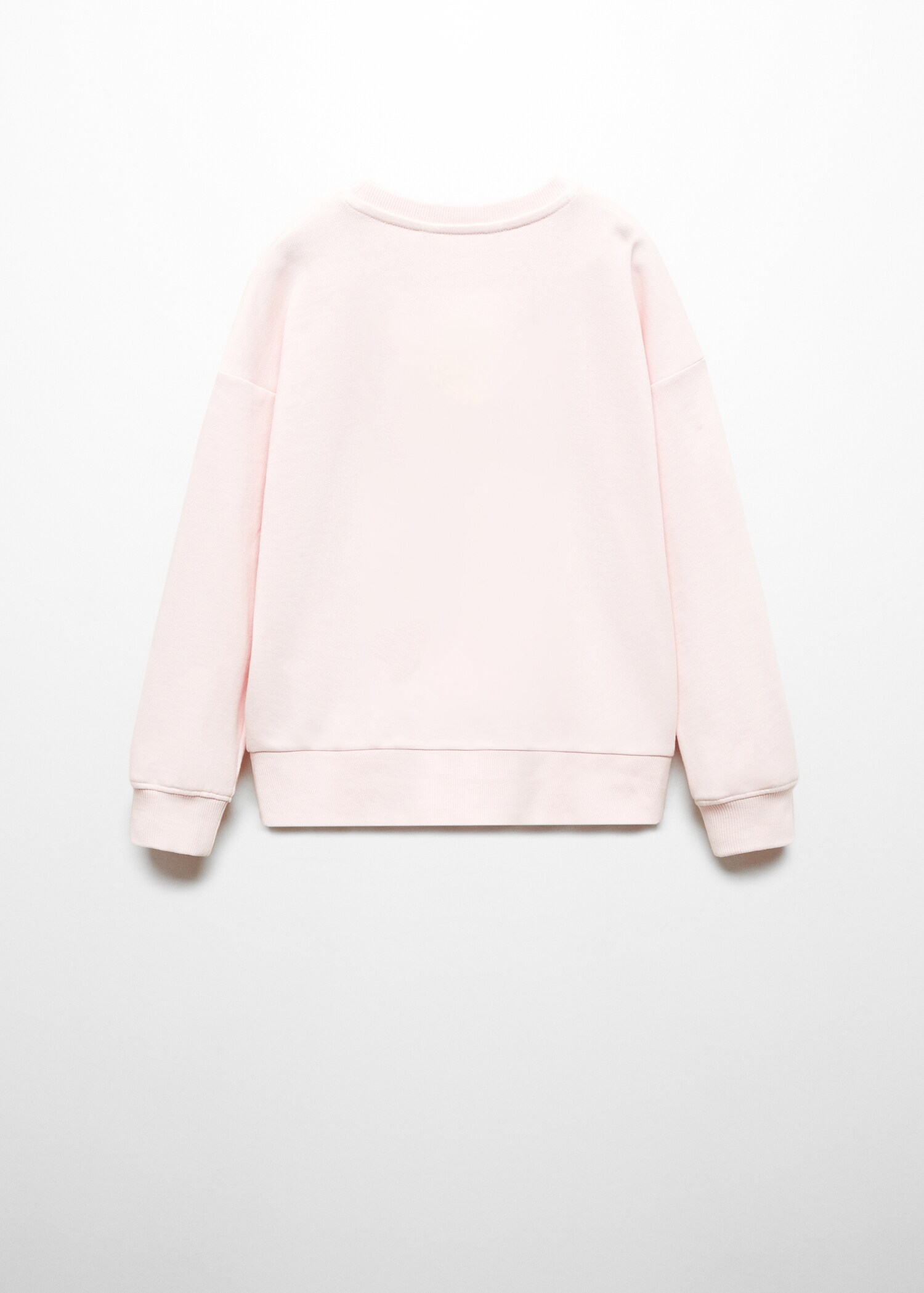 Cotton-blend message sweatshirt - Reverse of the article