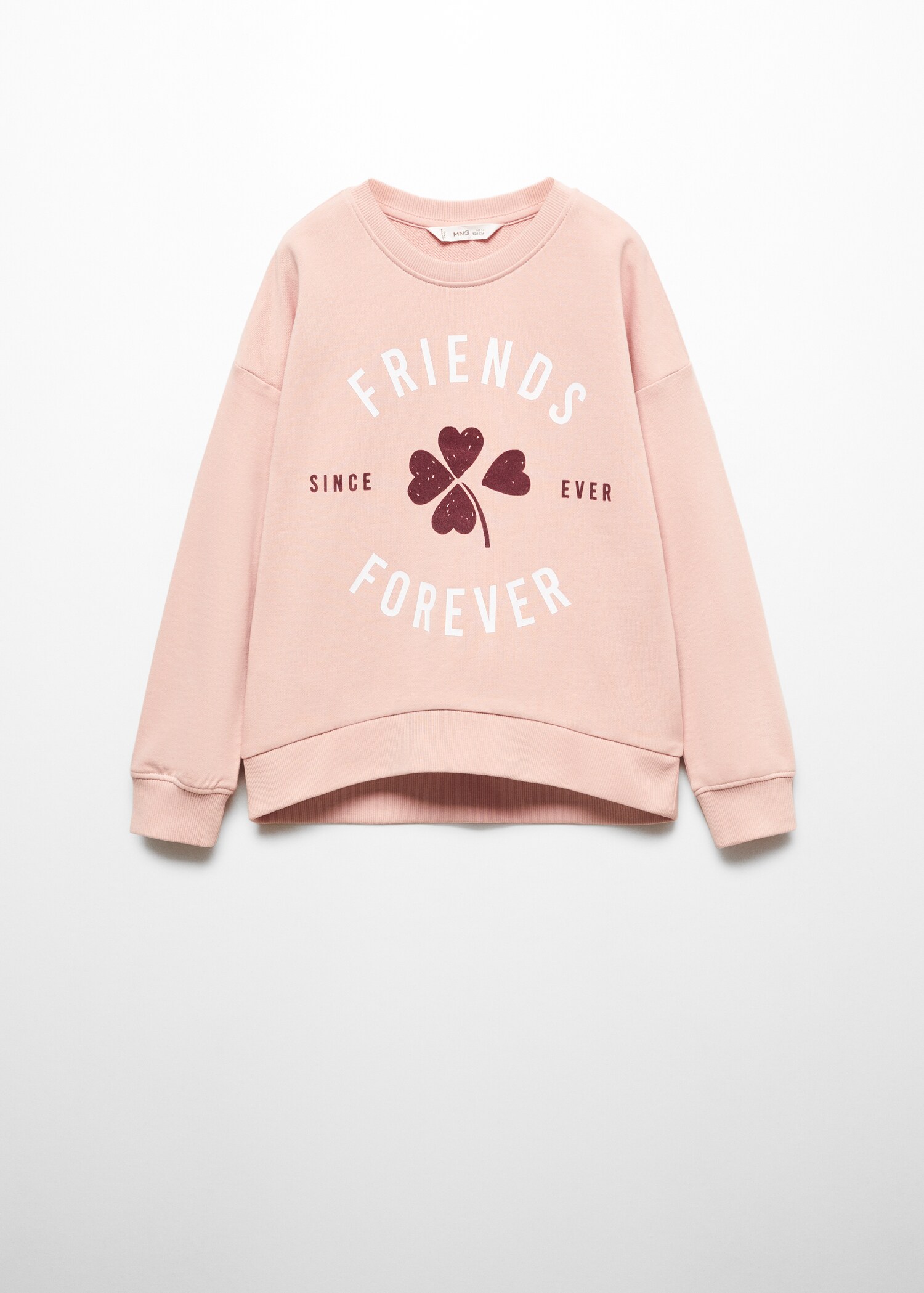 Baumwoll-Sweatshirt mit Schriftzug - Artikel ohne Model