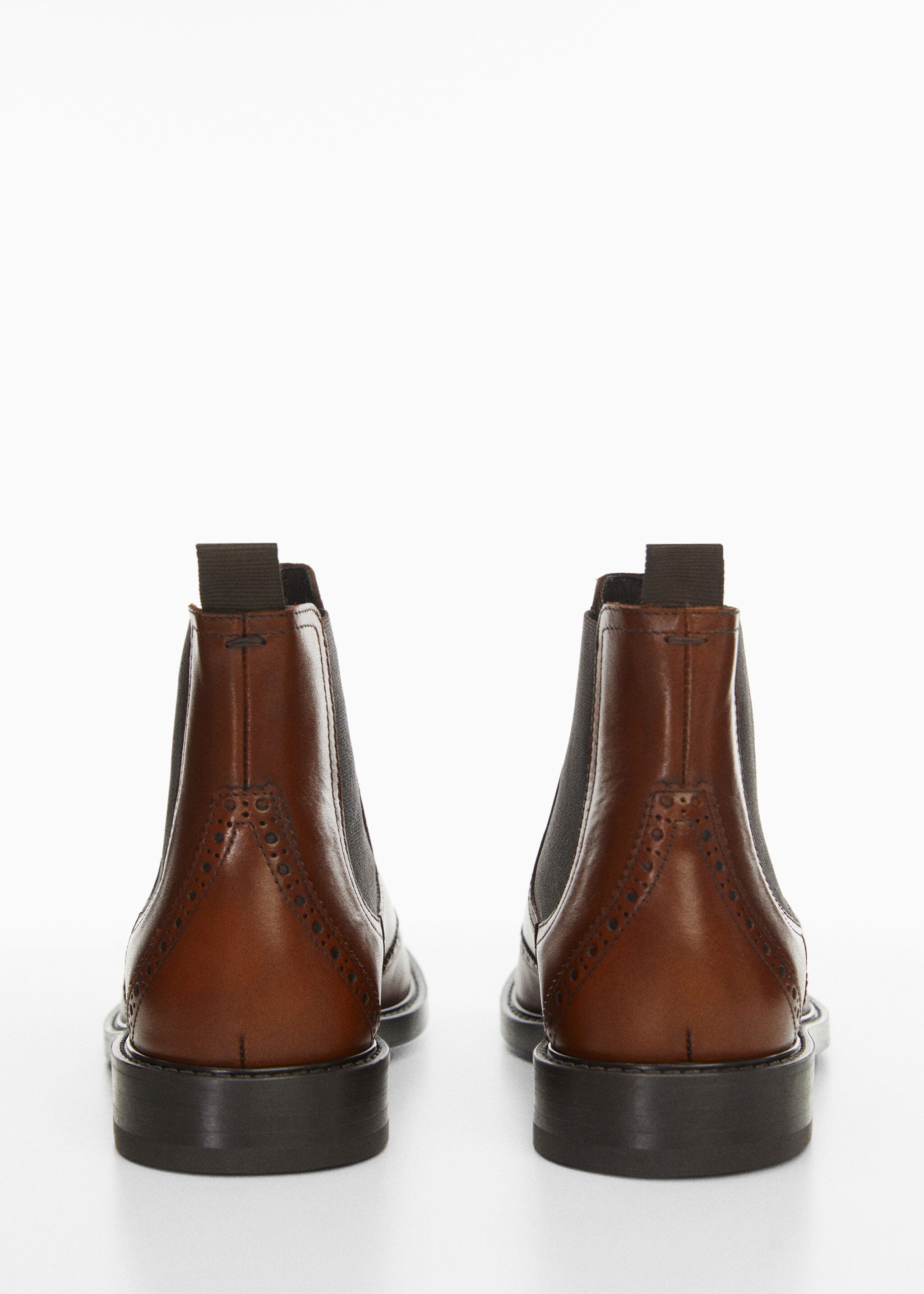 Chelsea boots perforés cuir - Détail de l'article 1